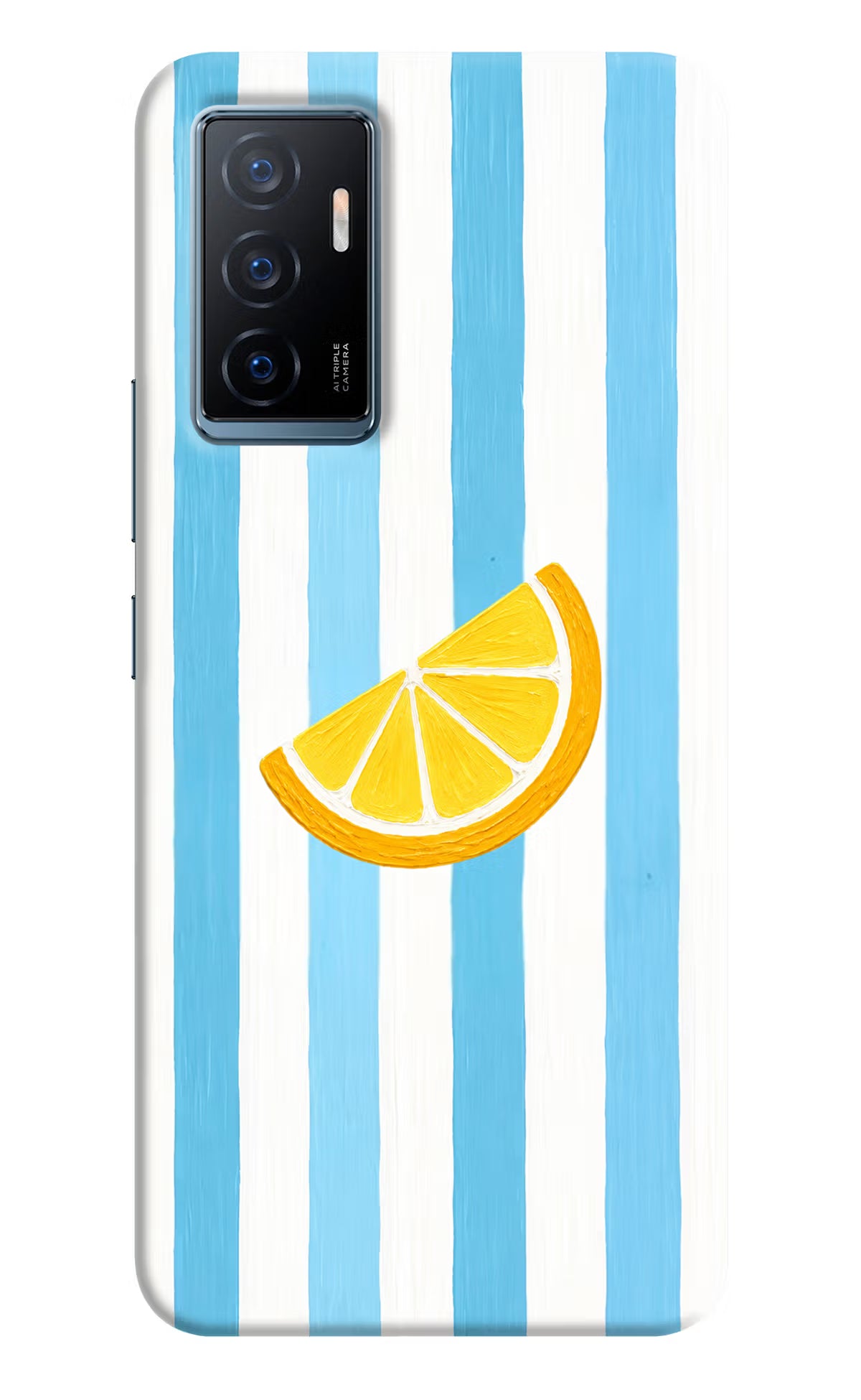 Summer Lemon Vivo Y75 Back Cover - Summer Lemon Vivo Y75 Hard Case Back Cover by Casekaro Summer Lemon Vivo Y75 Hard Case Back Cover by Casekaro