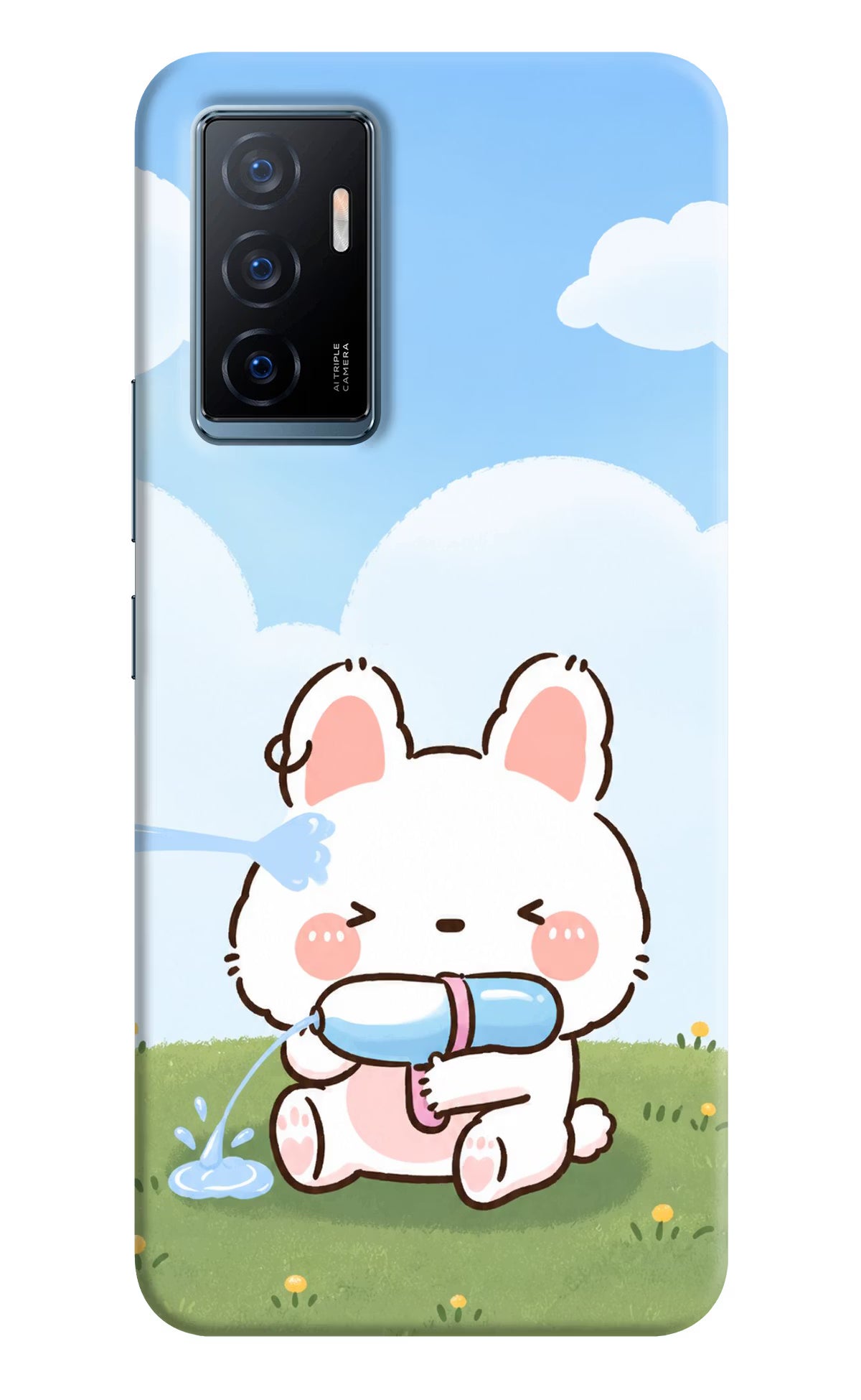 Bunny Treat Vivo Y75 Back Cover - Bunny Treat Vivo Y75 Back Cover Bunny Treat Vivo Y75 Back Cover