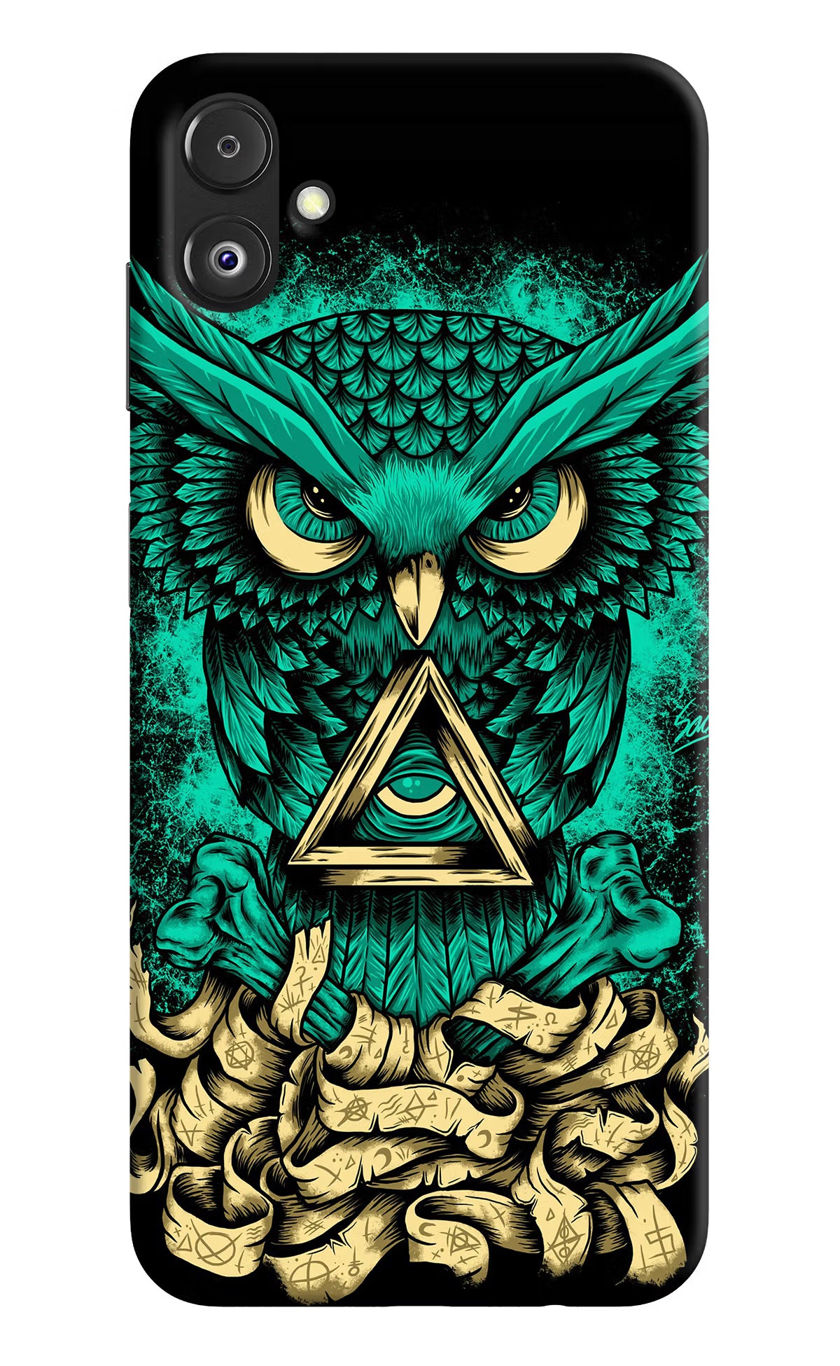 Green Owl Samsung F14 5G Back Cover - Green Owl Samsung F14 5G Back Cover Green Owl Samsung F14 5G Back Cover