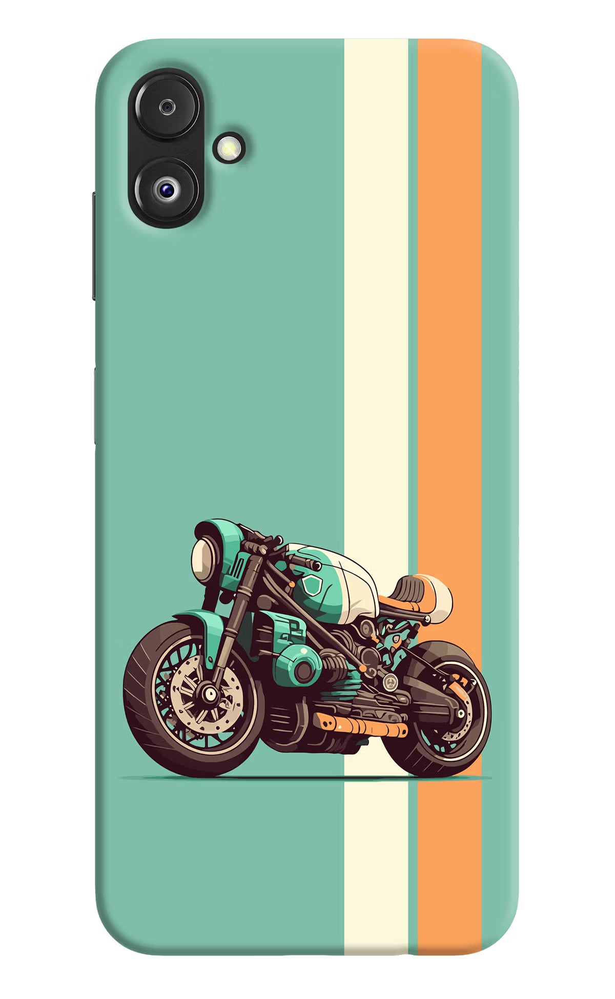 Striped Moto Drift Samsung F14 5G Back Cover - Striped Moto Drift Samsung F14 5G Back Cover Striped Moto Drift Samsung F14 5G Back Cover