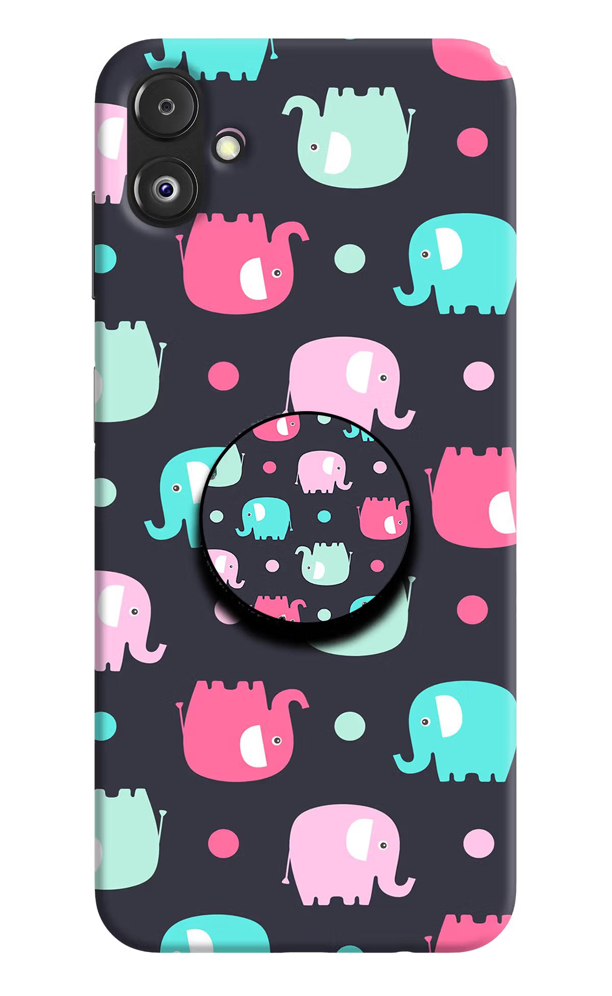 Baby Elephants Samsung F14 5G Pop Case - Baby Elephants Samsung F14 5G Pop Case Baby Elephants Samsung F14 5G Pop Case