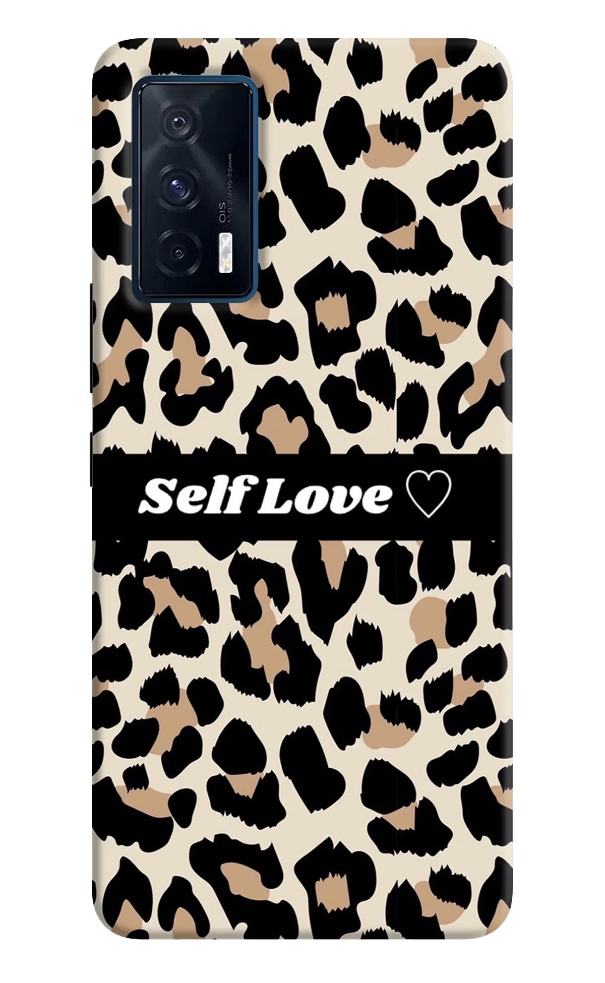 Leopard Print Self Love iQOO 7 5G Back Cover - Leopard Print Self Love iQOO 7 5G Back Cover Leopard Print Self Love iQOO 7 5G Back Cover