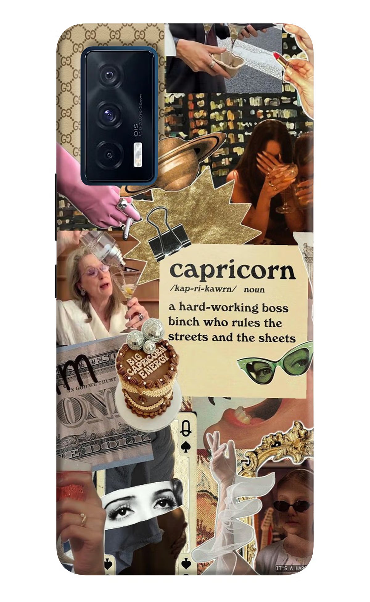 Capricorn Zodiac iQOO 7 5G Back Cover - Capricorn Zodiac iQOO 7 5G Back Cover Capricorn Zodiac iQOO 7 5G Back Cover
