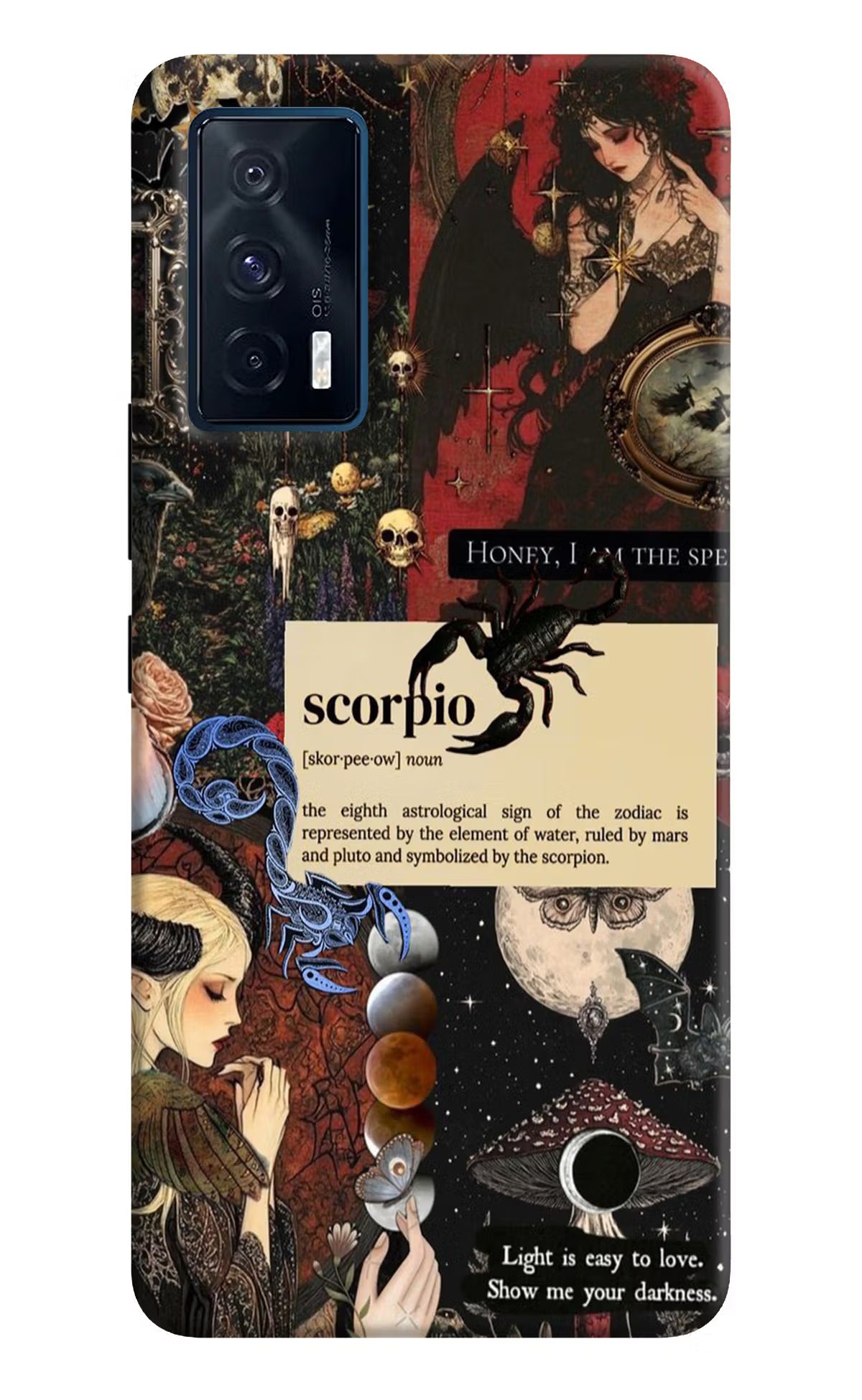 Scorpio Zodiac iQOO 7 5G Back Cover - Scorpio Zodiac iQOO 7 5G Back Cover Scorpio Zodiac iQOO 7 5G Back Cover