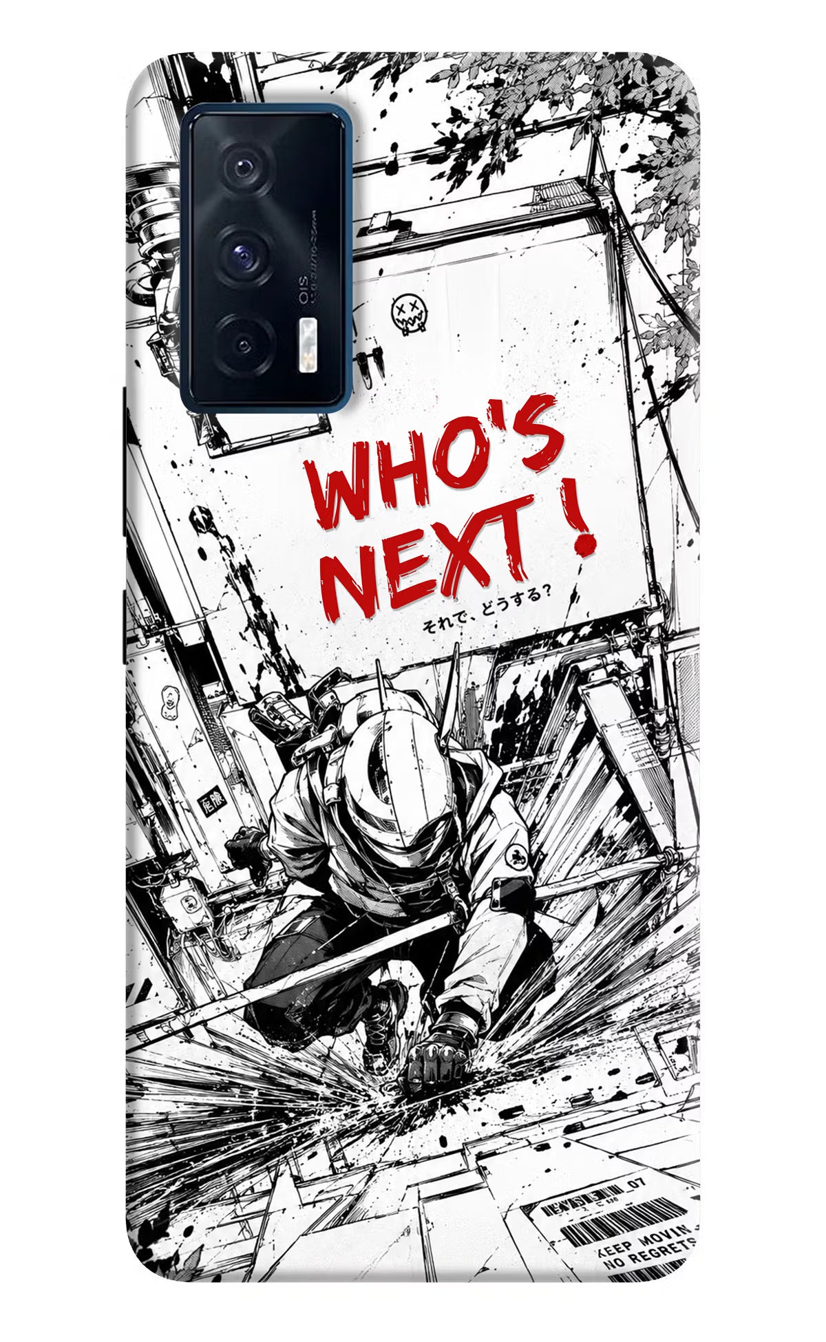 Who's Next iQOO 7 5G Back Cover - Who's Next iQOO 7 5G Hard Case Back Cover by Casekaro Who's Next iQOO 7 5G Hard Case Back Cover by Casekaro