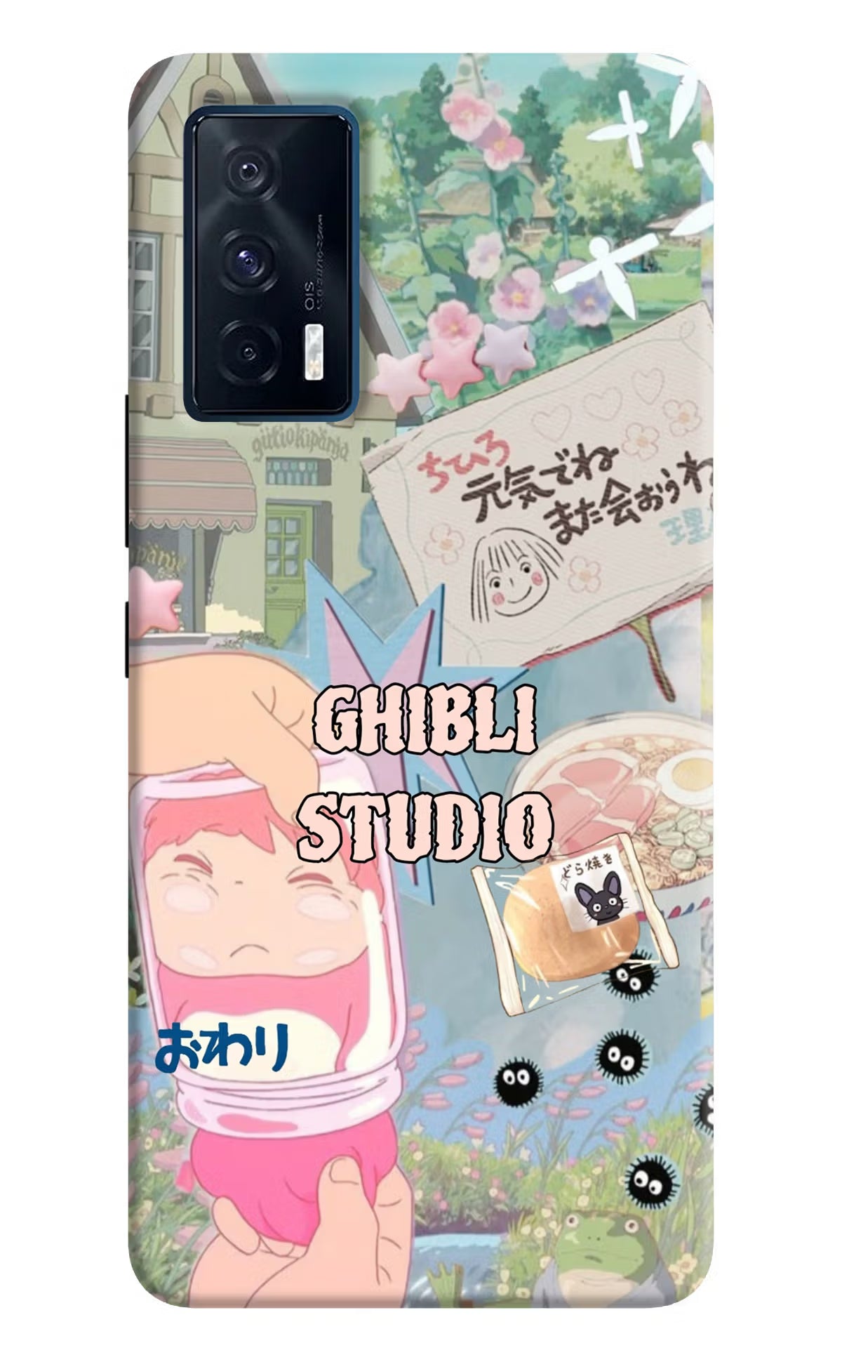 Studio Ghibli iQOO 7 5G Back Cover - Studio Ghibli iQOO 7 5G Back Cover Studio Ghibli iQOO 7 5G Back Cover