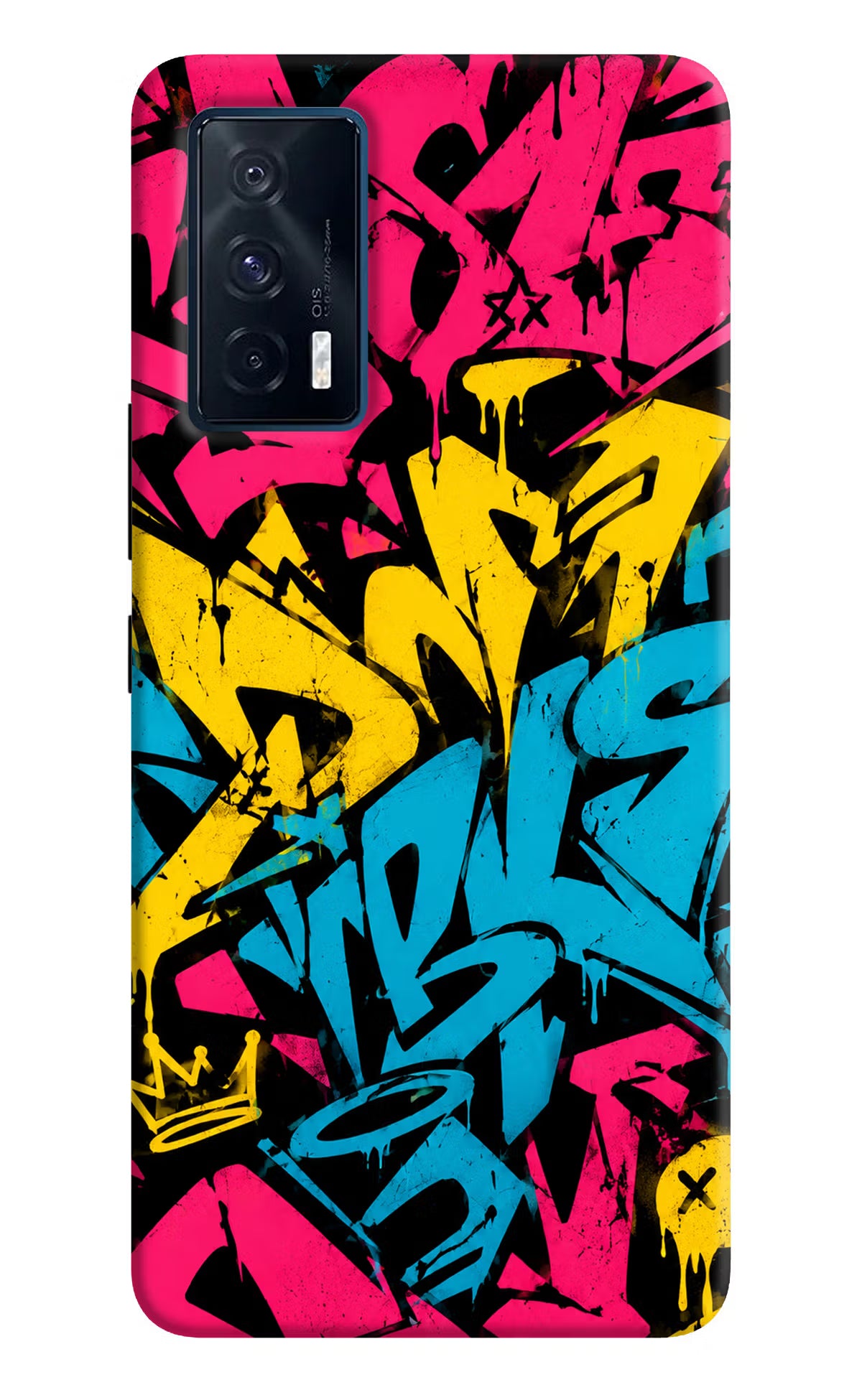 Graffiti Vibe iQOO 7 5G Back Cover - Graffiti Vibe iQOO 7 5G Back Cover Graffiti Vibe iQOO 7 5G Back Cover