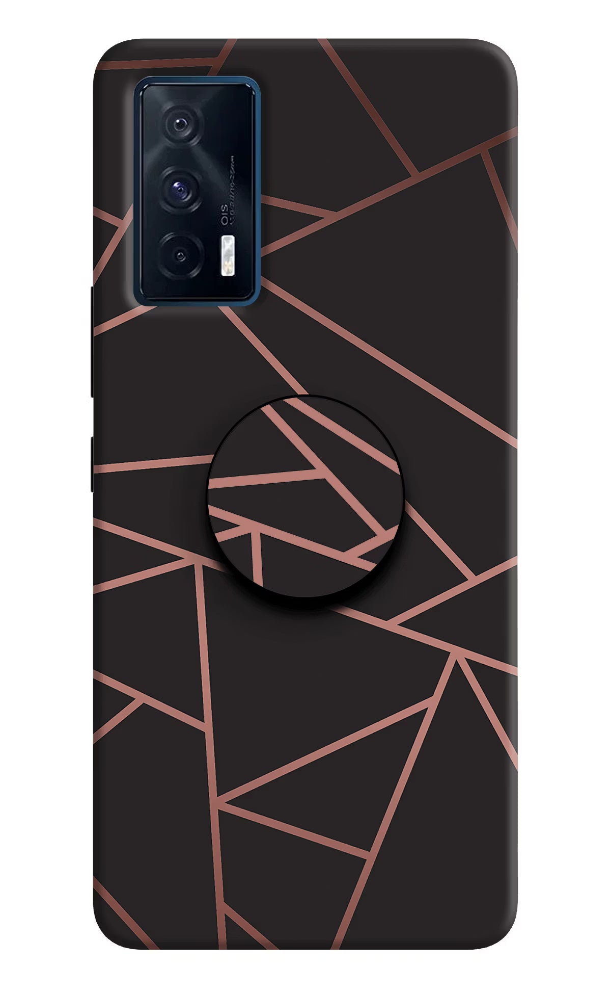 Geometric Pattern iQOO 7 5G Pop Case - Geometric Pattern iQOO 7 5G Pop Case Geometric Pattern iQOO 7 5G Pop Case