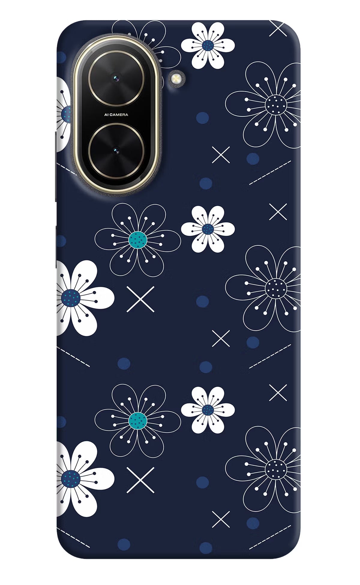 Flowers Poco C71 Back Cover - Flowers Poco C71 Back Cover Flowers Poco C71 Back Cover