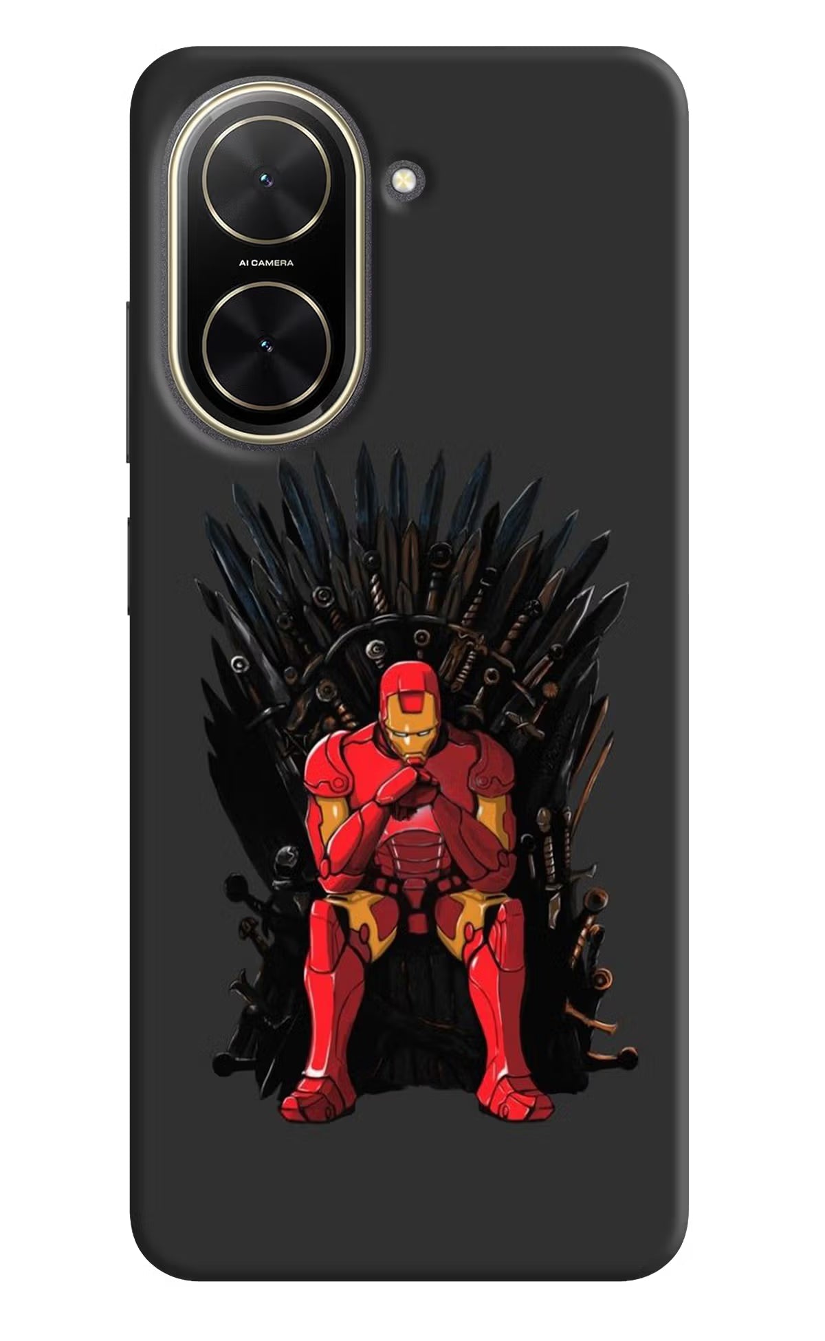 Ironman Throne Poco C71 Back Cover - Ironman Throne Poco C71 Back Cover Ironman Throne Poco C71 Back Cover