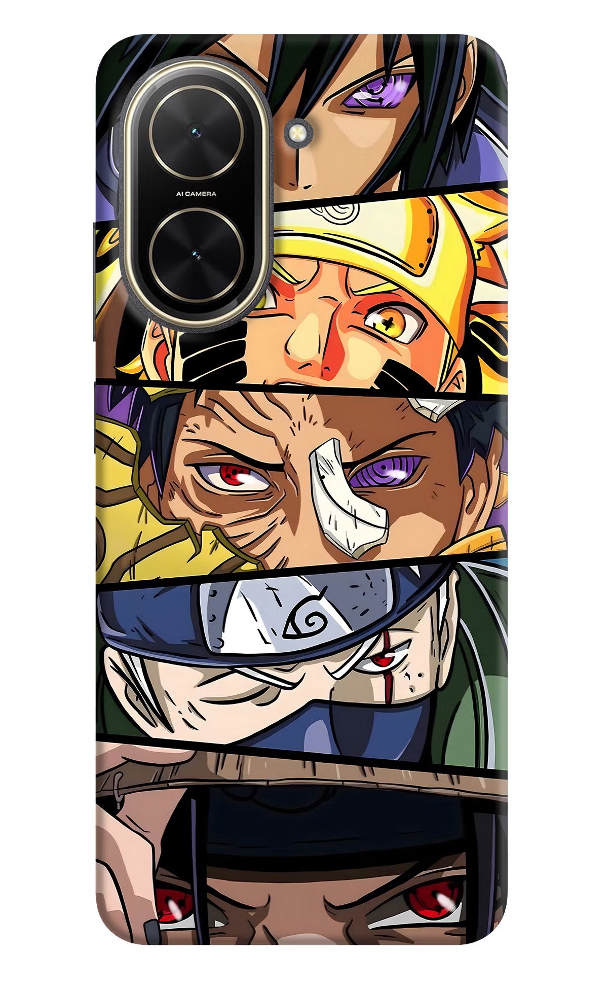 Naruto Character Poco C71 Back Cover - Naruto Character Poco C71 Back Cover Naruto Character Poco C71 Back Cover