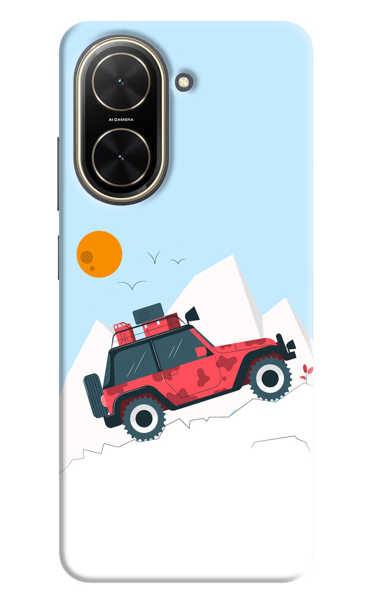 Mountain Trail Beast Poco C71 Back Cover - Mountain Trail Beast Poco C71 Back Cover Mountain Trail Beast Poco C71 Back Cover