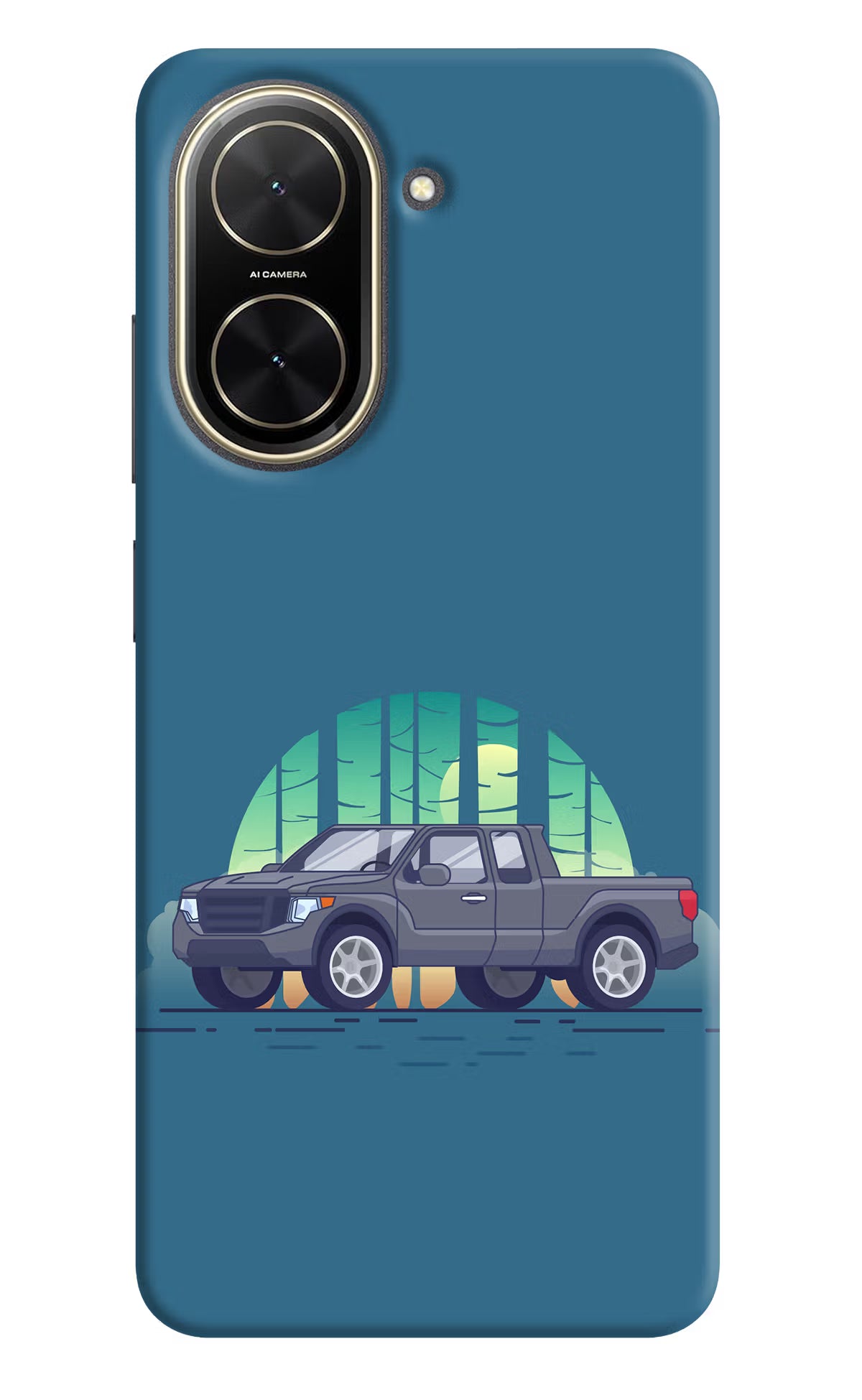 Retro Garage Vibe Poco C71 Back Cover - Retro Garage Vibe Poco C71 Back Cover Retro Garage Vibe Poco C71 Back Cover