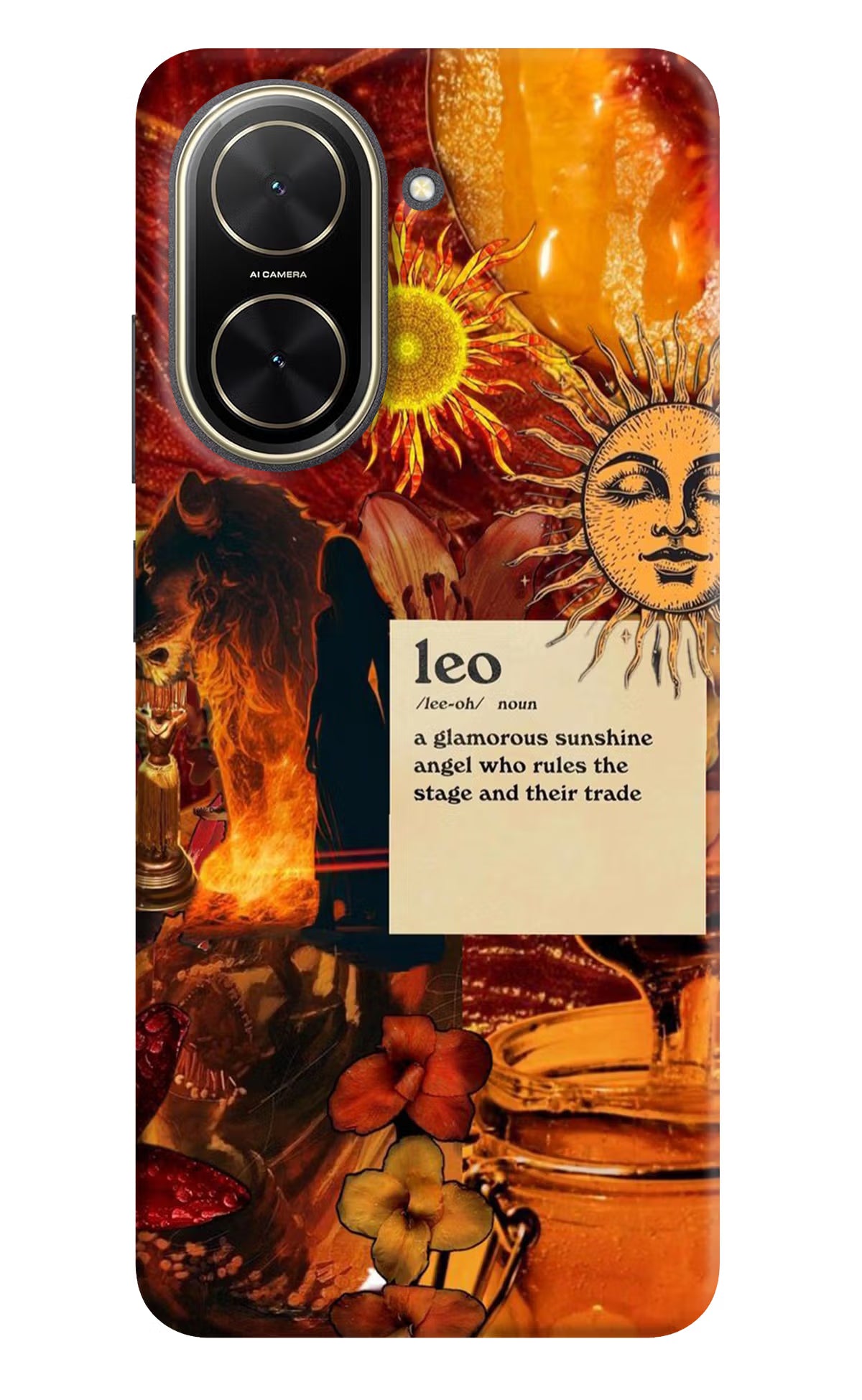 Leo Zodiac Poco C71 Back Cover - Leo Zodiac Poco C71 Back Cover Leo Zodiac Poco C71 Back Cover