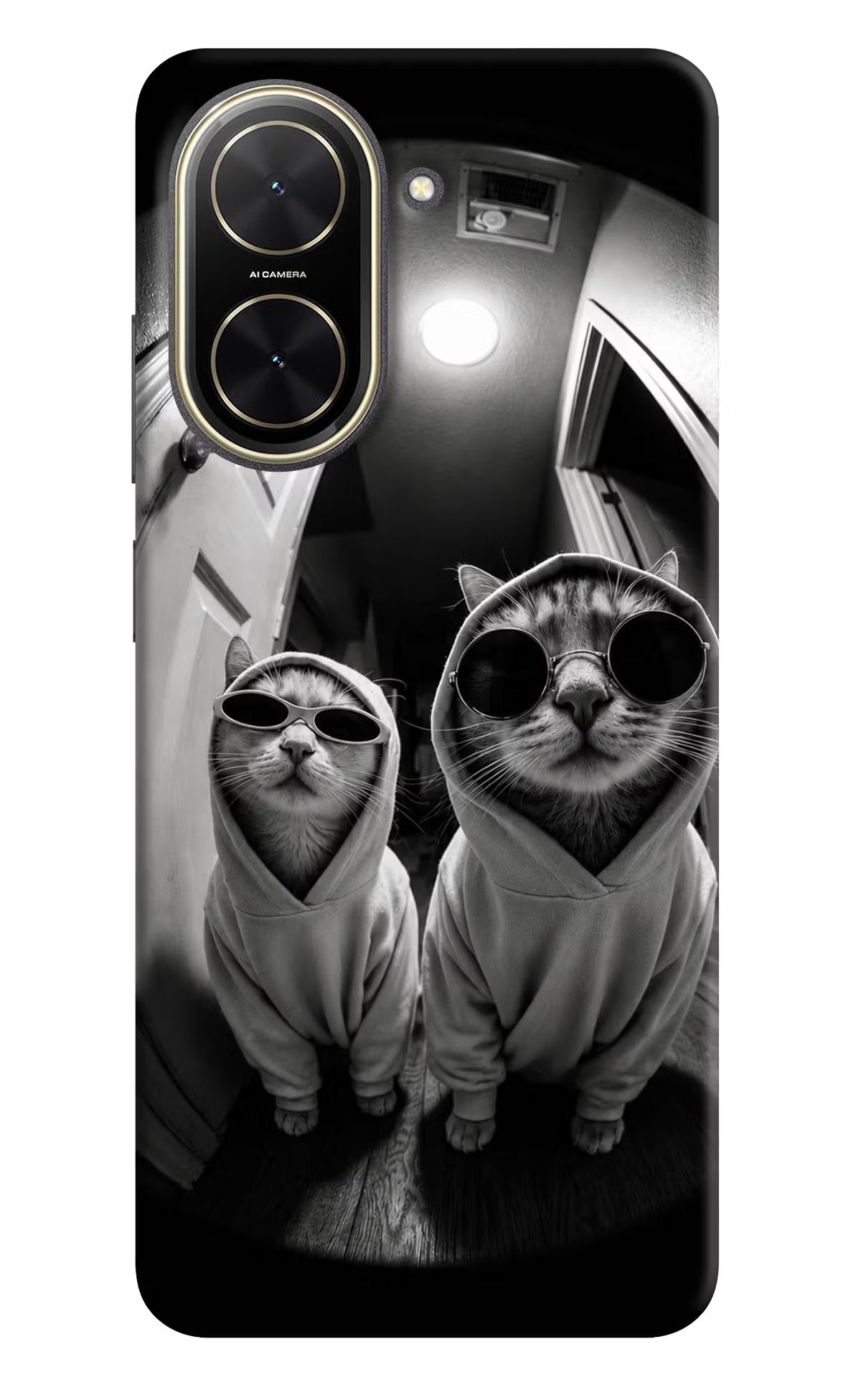 Hood Cats Poco C71 Back Cover - Hood Cats Poco C71 Hard Case Back Cover by Casekaro Hood Cats Poco C71 Hard Case Back Cover by Casekaro