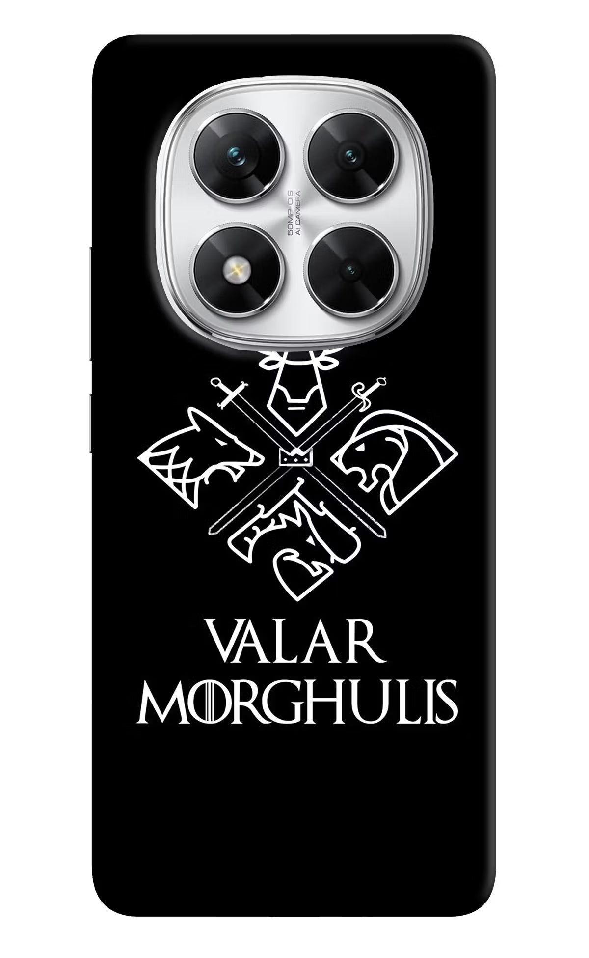 Valar Morghulis | Game Of Thrones Poco X7 5G Back Cover - Valar Morghulis | Game Of Thrones Poco X7 5G Back Cover Valar Morghulis | Game Of Thrones Poco X7 5G Back Cover