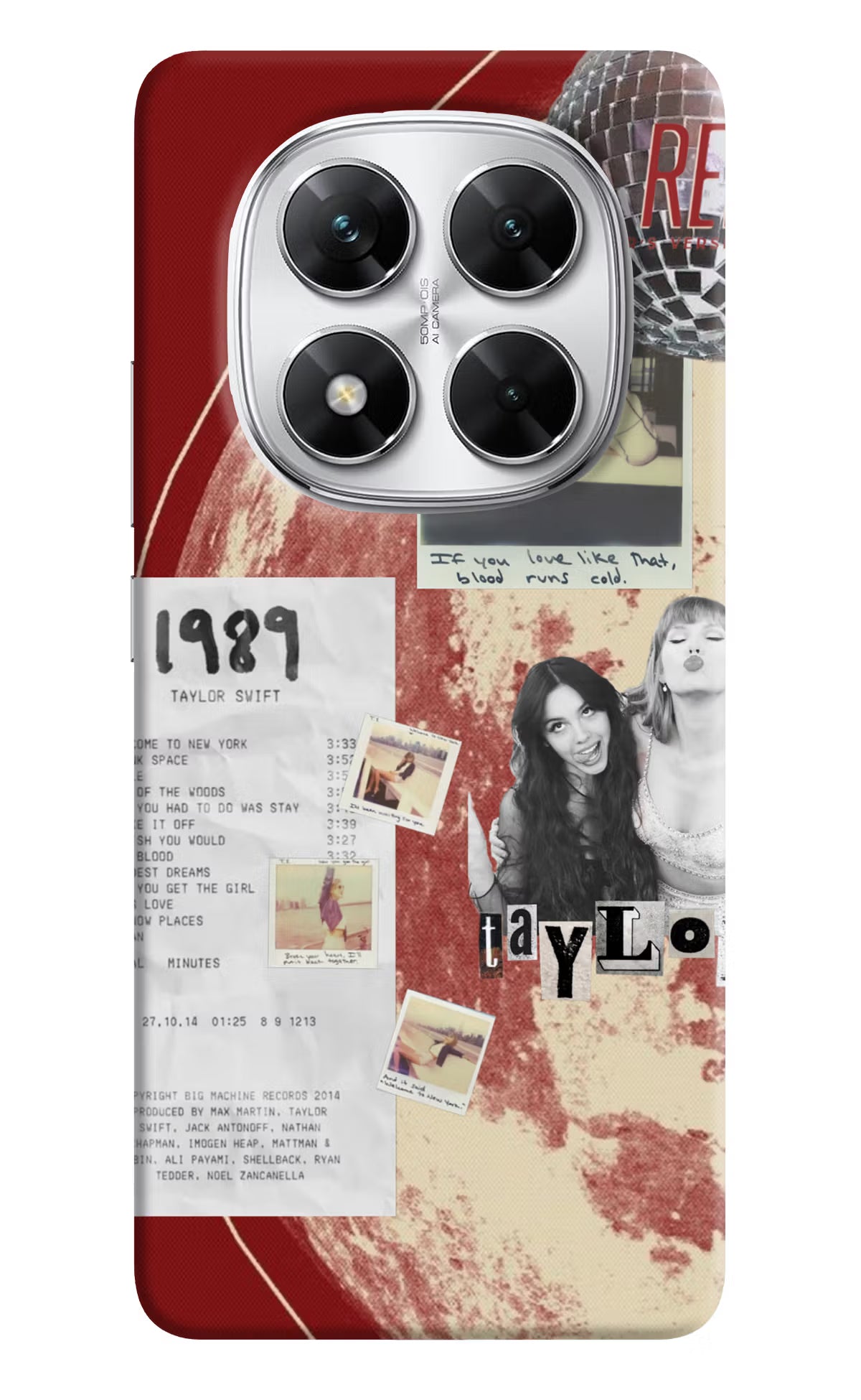 Taylor Swift Poco X7 5G Back Cover - Taylor Swift Poco X7 5G Back Cover Taylor Swift Poco X7 5G Back Cover