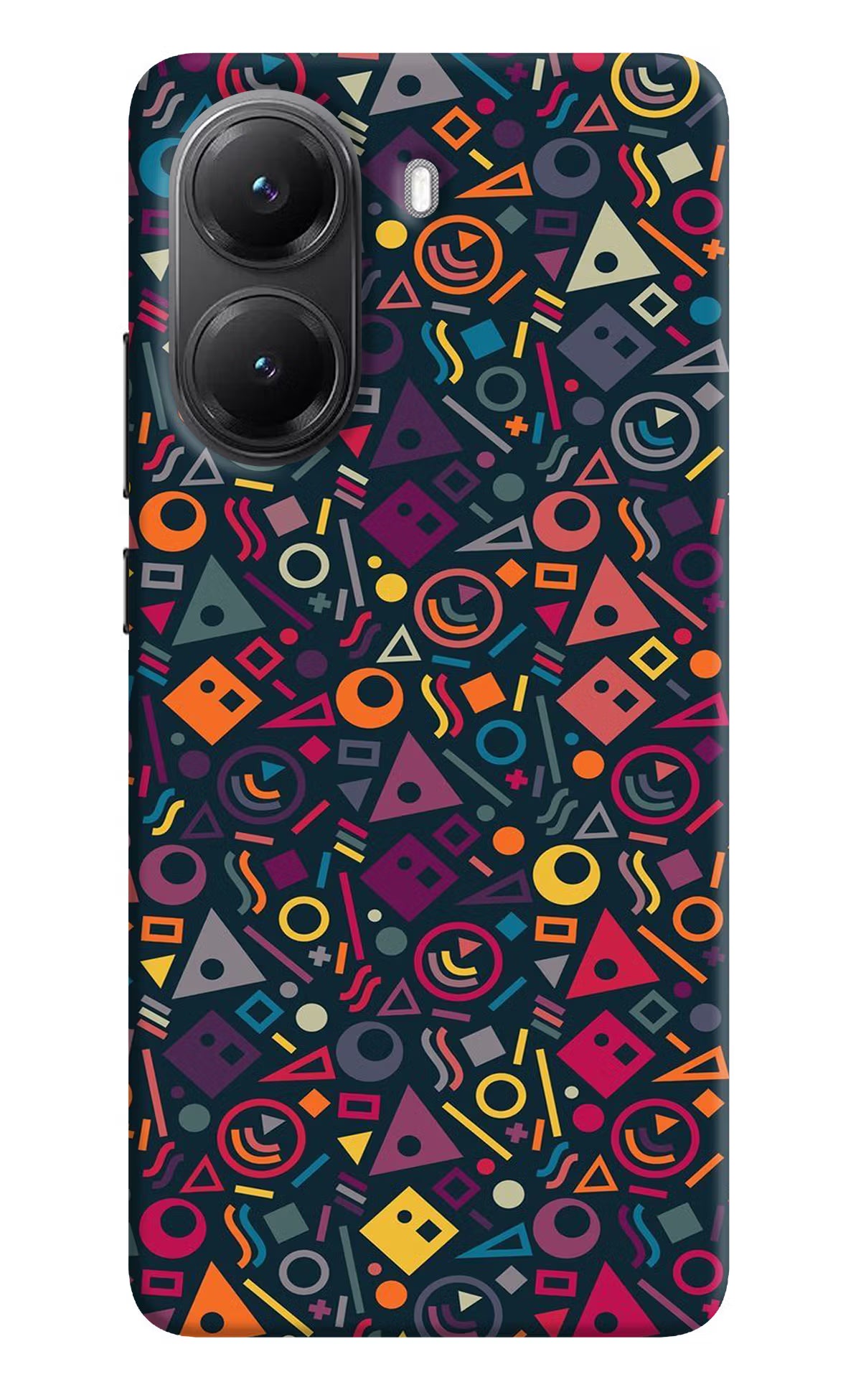 Geometric Abstract Poco X7 Pro 5G Back Cover - Geometric Abstract Poco X7 Pro 5G Back Cover Geometric Abstract Poco X7 Pro 5G Back Cover