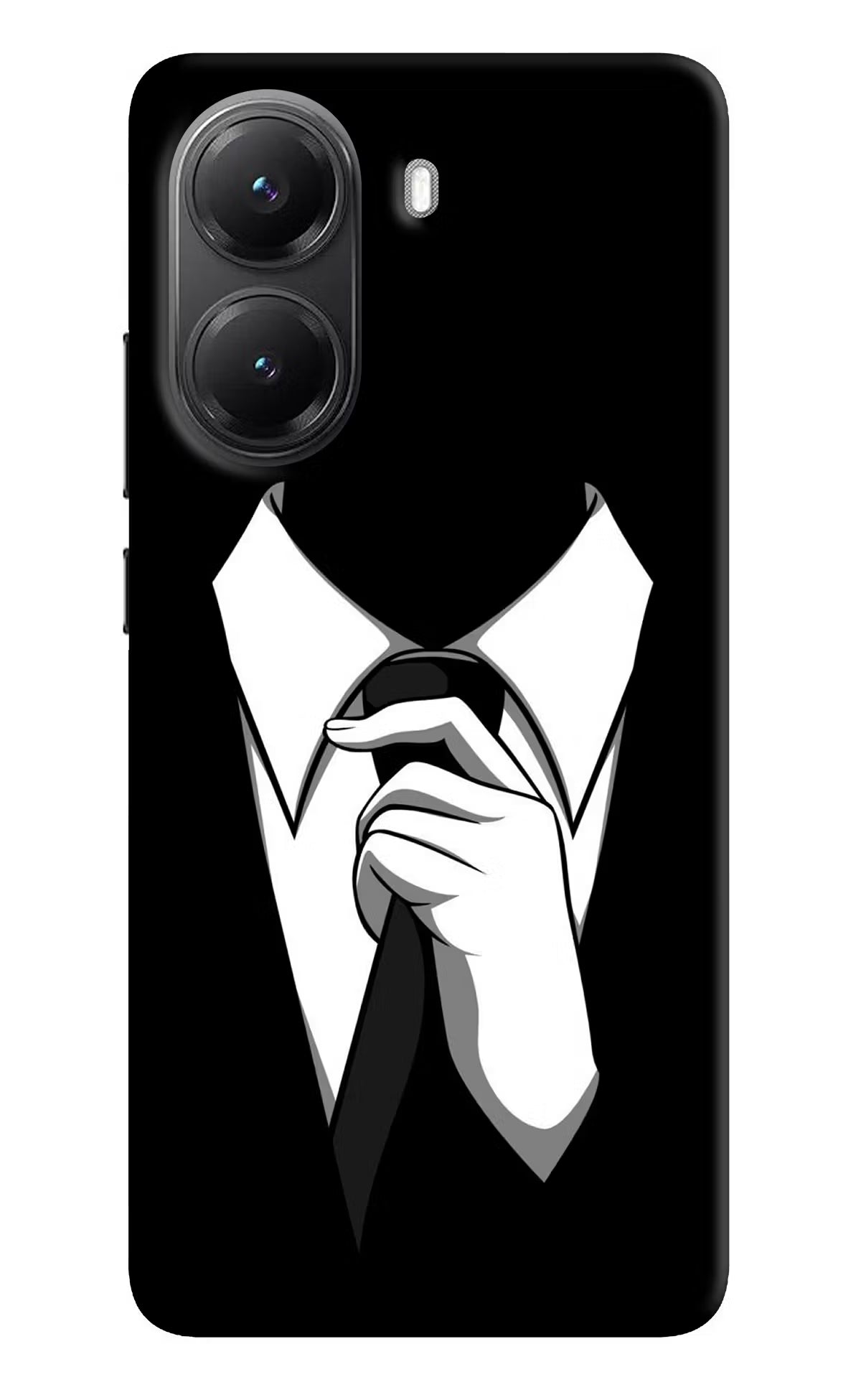 Black Tie Poco X7 Pro 5G Back Cover - Black Tie Poco X7 Pro 5G Back Cover Black Tie Poco X7 Pro 5G Back Cover