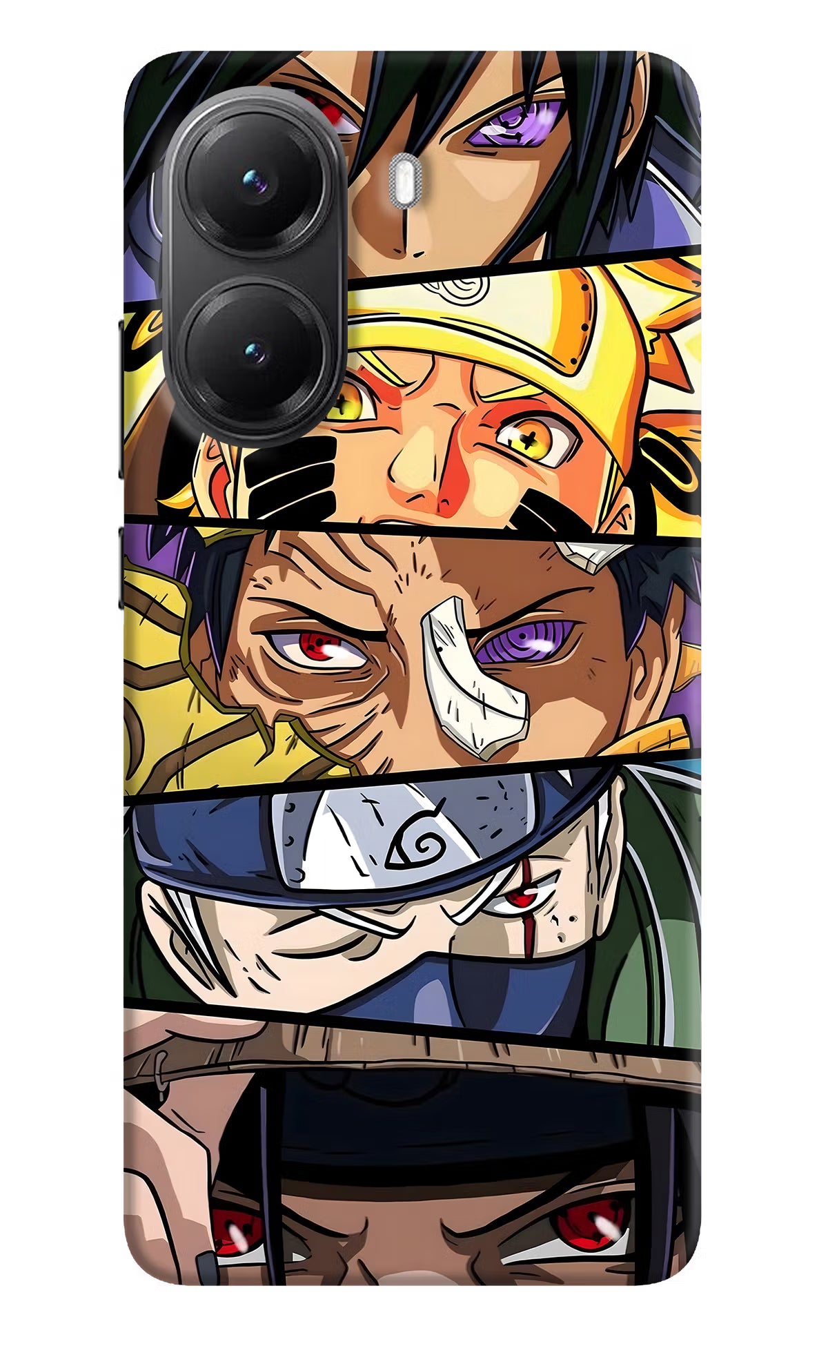 Naruto Character Poco X7 Pro 5G Back Cover - Naruto Character Poco X7 Pro 5G Back Cover Naruto Character Poco X7 Pro 5G Back Cover