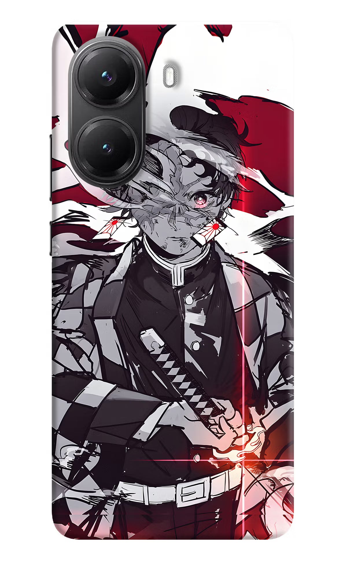 Demon Slayer Poco X7 Pro 5G Back Cover - Demon Slayer Poco X7 Pro 5G Back Cover Demon Slayer Poco X7 Pro 5G Back Cover