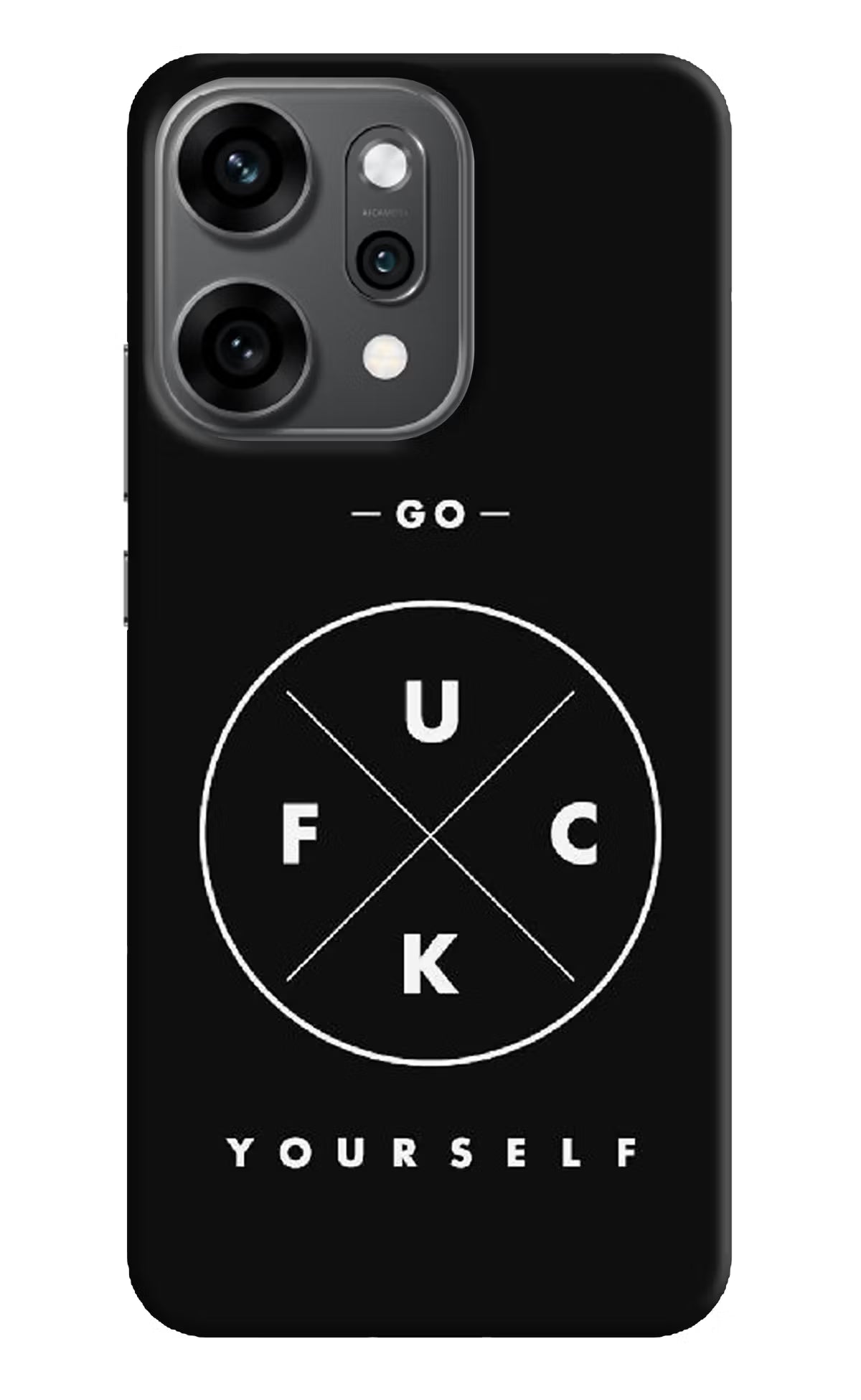 Go Fuck Yourself Oppo Reno14 Pro 5G Back Cover - Go Fuck Yourself Oppo Reno14 Pro 5G Back Cover Go Fuck Yourself Oppo Reno14 Pro 5G Back Cover