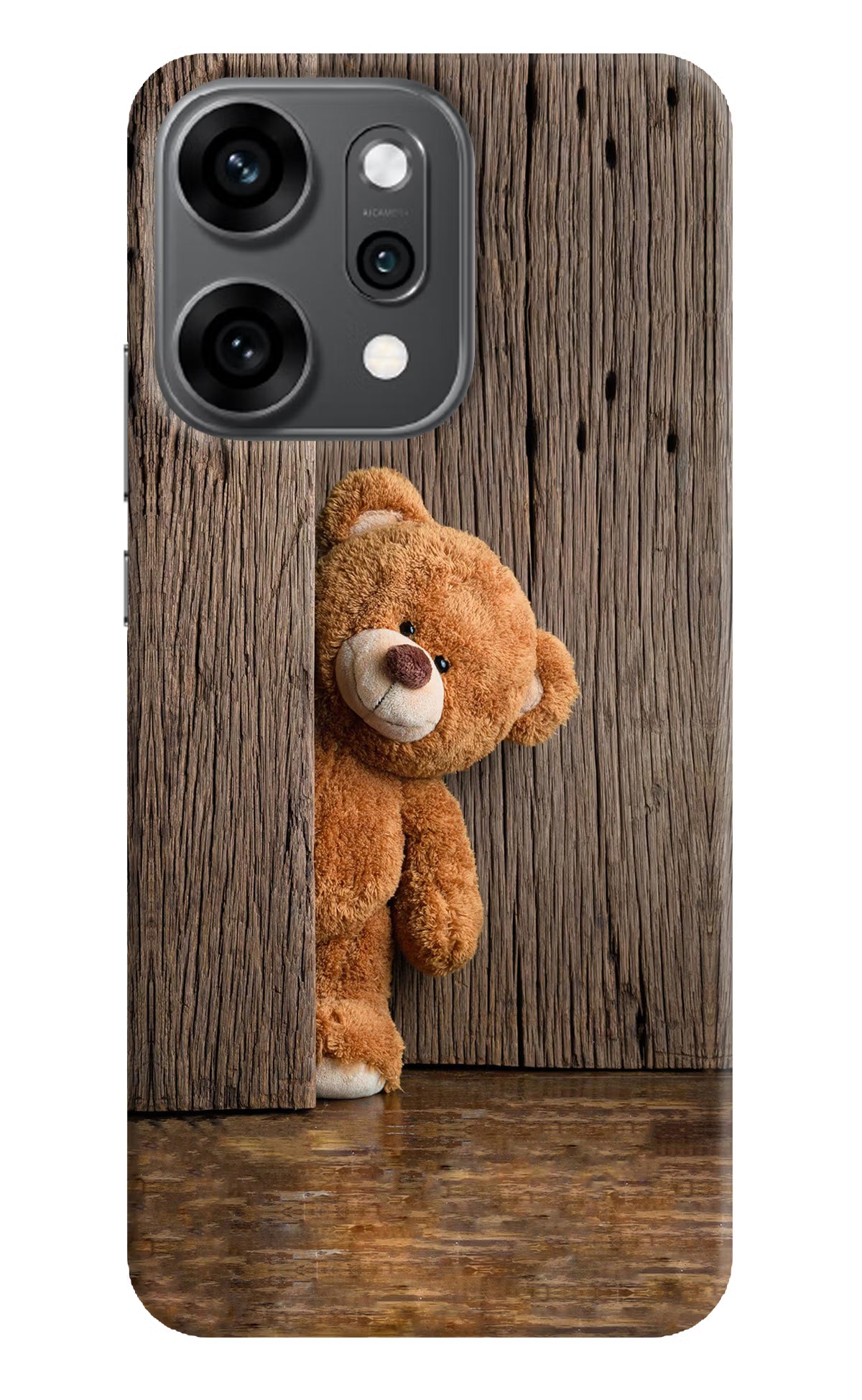 Teddy Wooden Oppo Reno14 Pro 5G Back Cover - Teddy Wooden Oppo Reno14 Pro 5G Back Cover Teddy Wooden Oppo Reno14 Pro 5G Back Cover