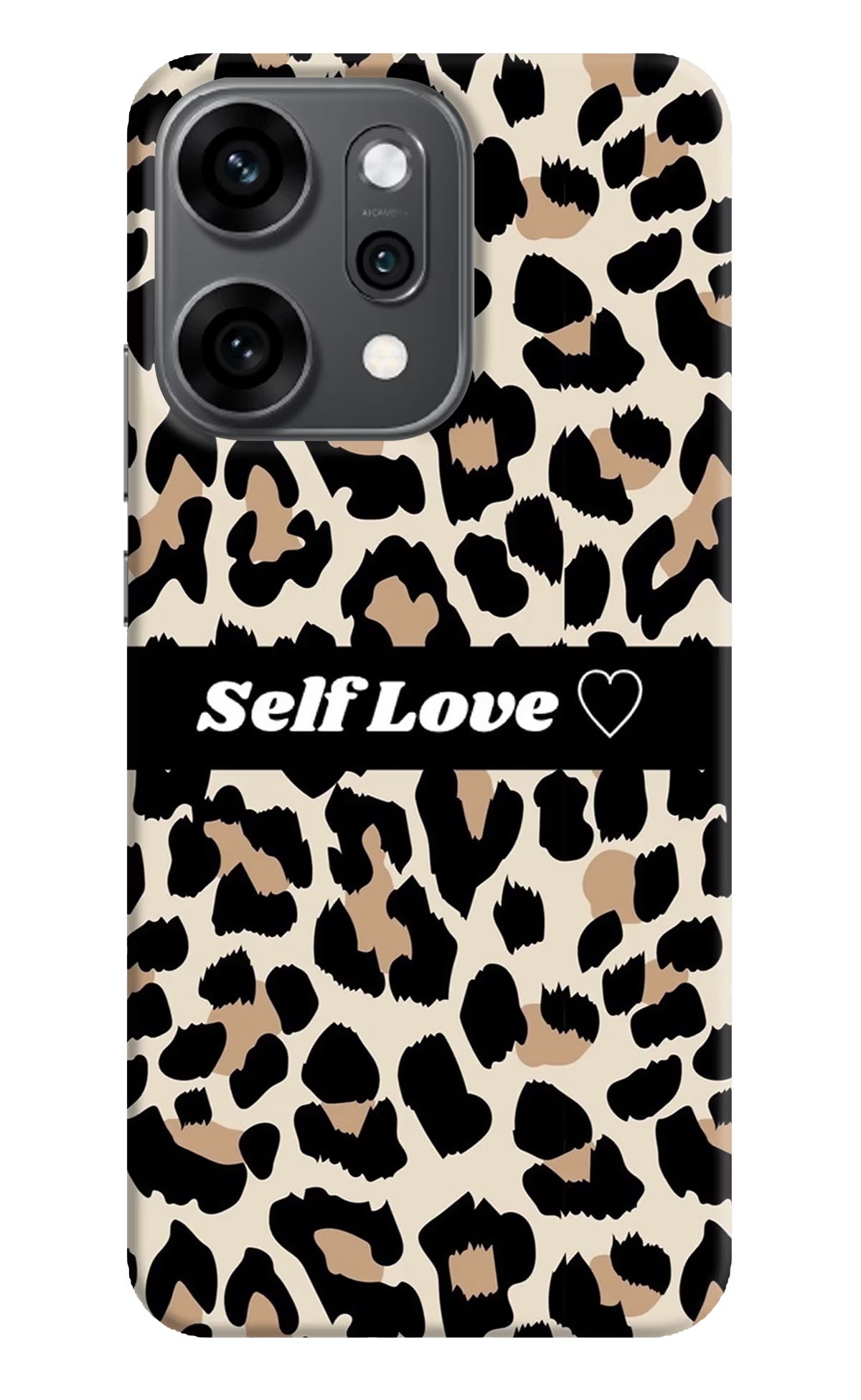 Leopard Print Self Love Oppo Reno14 Pro 5G Back Cover - Leopard Print Self Love Oppo Reno14 Pro 5G Back Cover Leopard Print Self Love Oppo Reno14 Pro 5G Back Cover