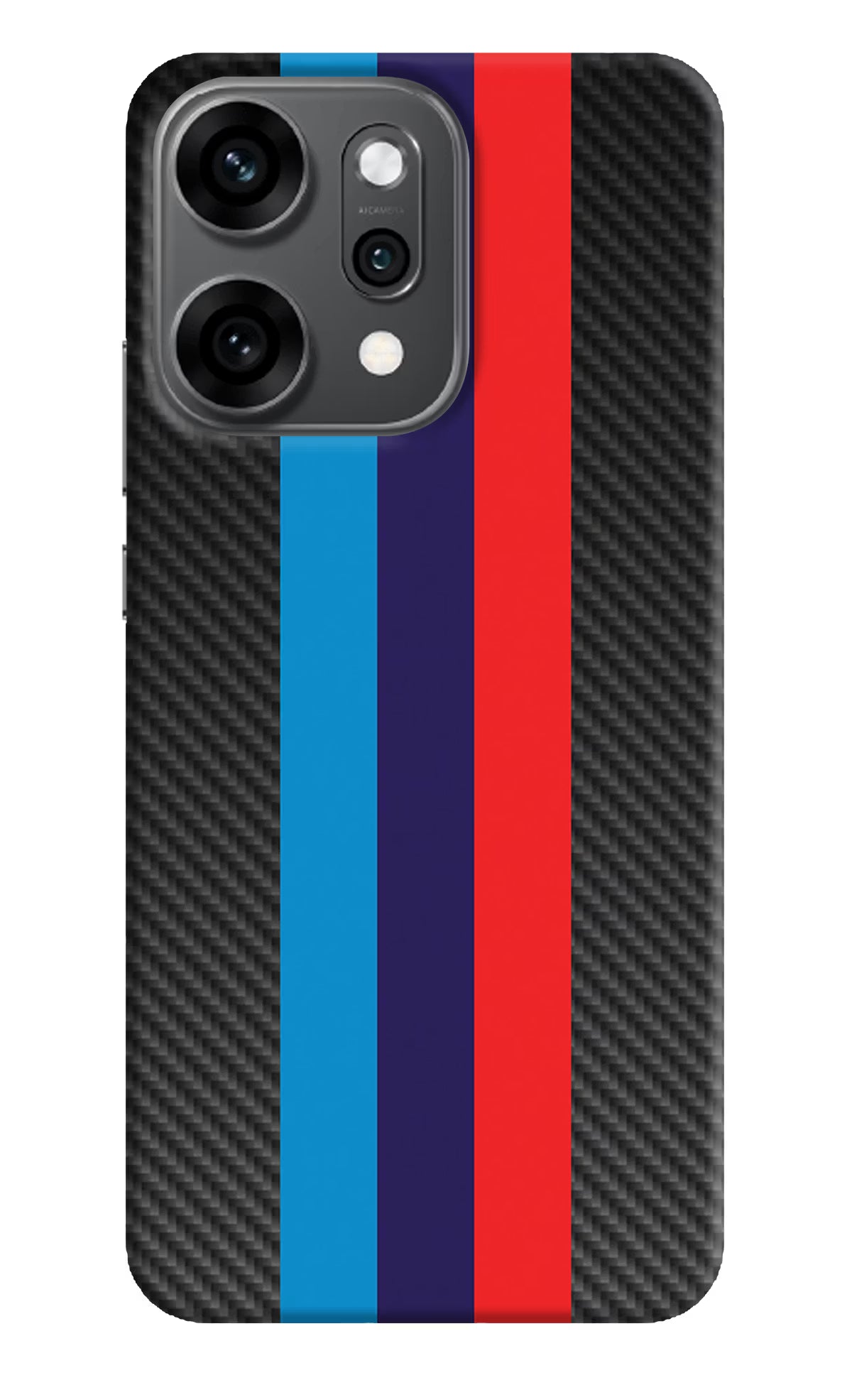 BMW Stripes Pattern Oppo Reno14 Pro 5G Back Cover - BMW Stripes Pattern Oppo Reno14 Pro 5G Back Cover BMW Stripes Pattern Oppo Reno14 Pro 5G Back Cover