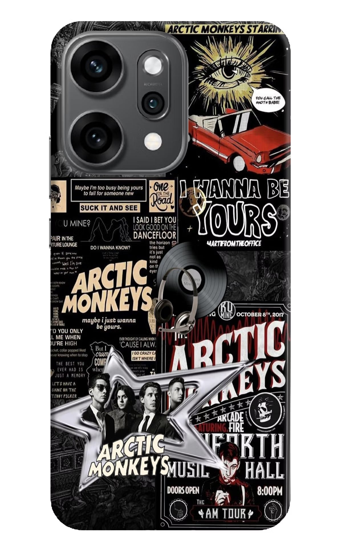 Arctic Monkeys Oppo Reno14 Pro 5G Back Cover - Arctic Monkeys Oppo Reno14 Pro 5G Back Cover Arctic Monkeys Oppo Reno14 Pro 5G Back Cover