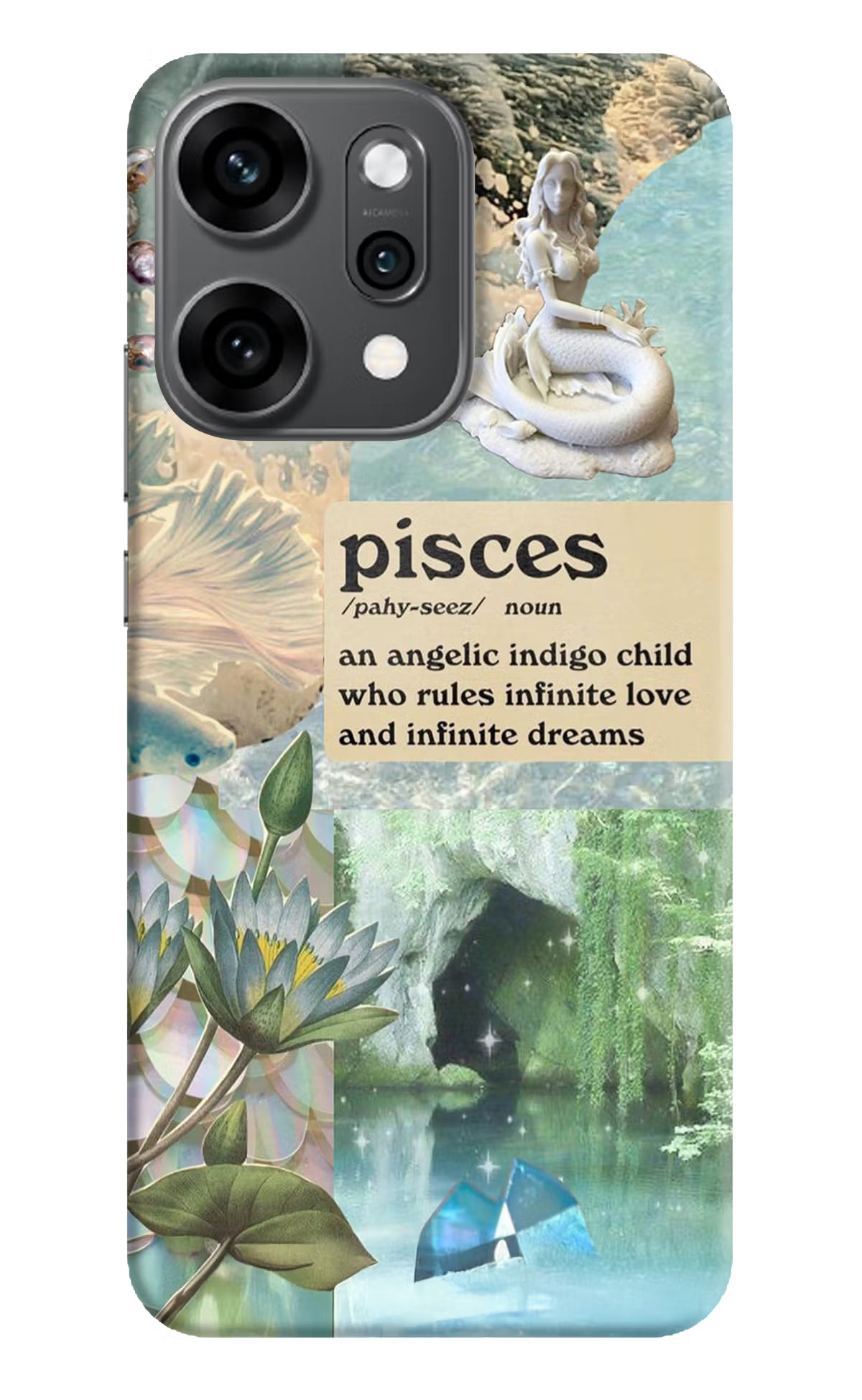 Pisces Zodiac Oppo Reno14 Pro 5G Back Cover - Pisces Zodiac Oppo Reno14 Pro 5G Back Cover Pisces Zodiac Oppo Reno14 Pro 5G Back Cover