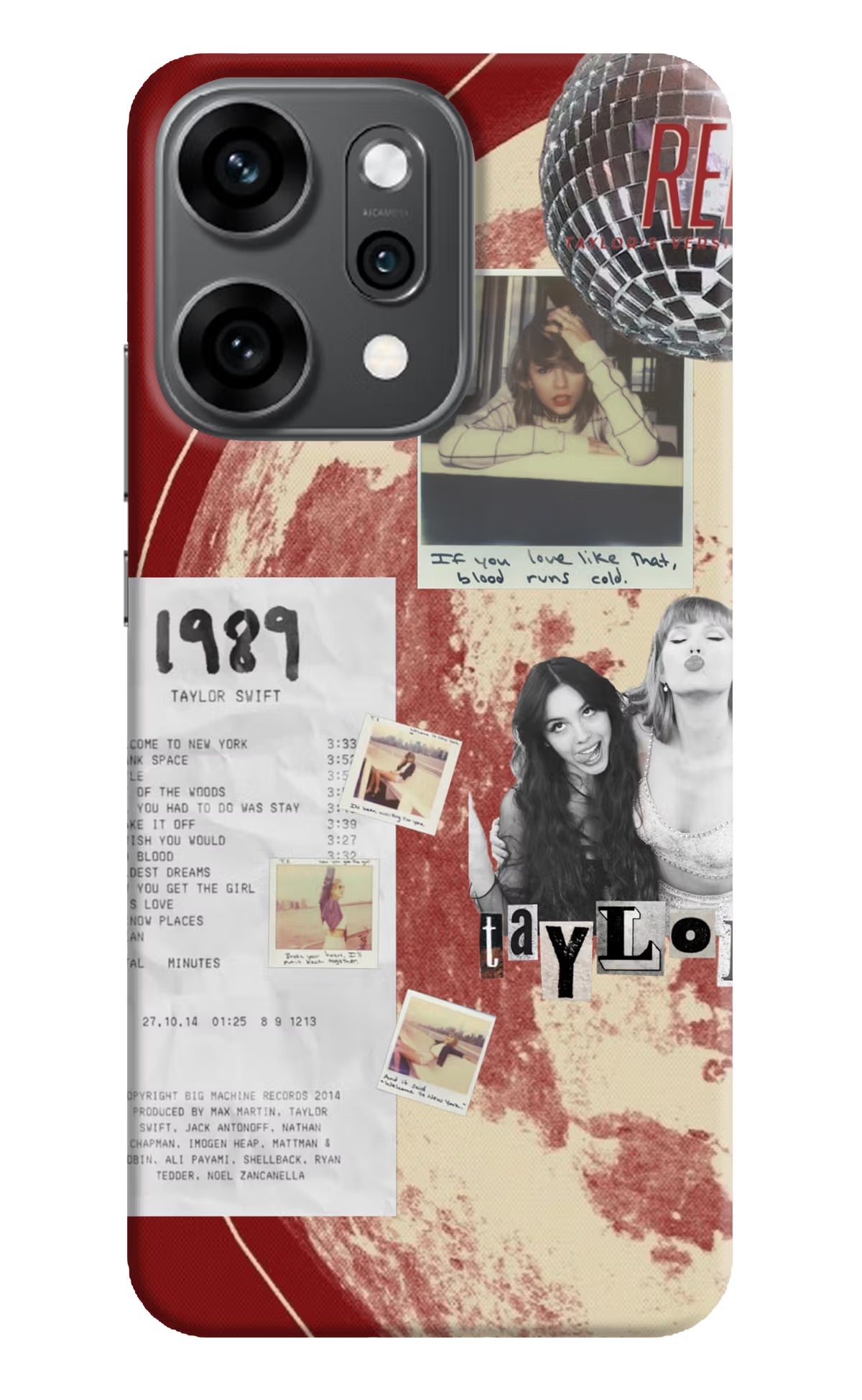 Taylor Swift Oppo Reno14 Pro 5G Back Cover - Taylor Swift Oppo Reno14 Pro 5G Back Cover Taylor Swift Oppo Reno14 Pro 5G Back Cover