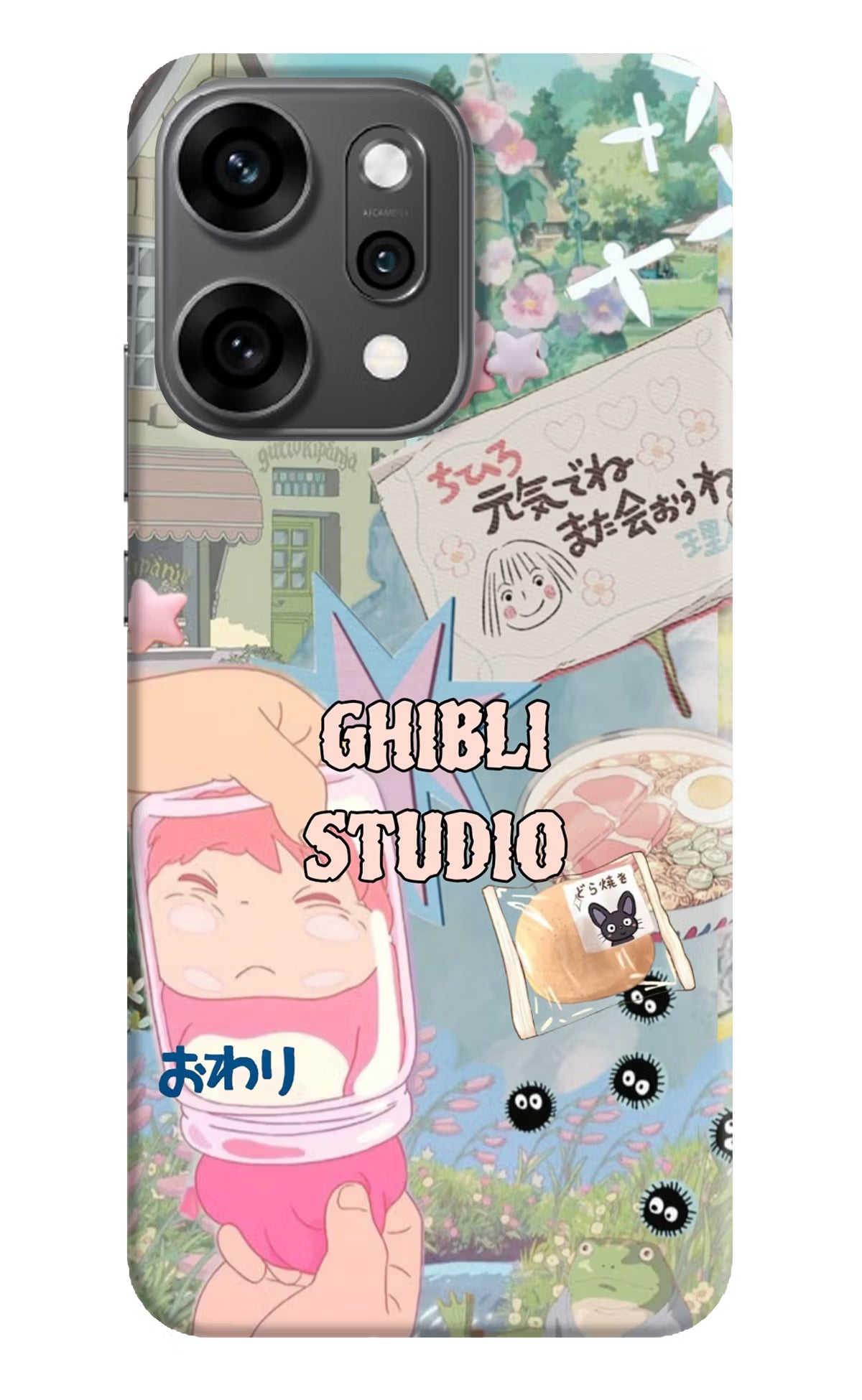 Studio Ghibli Oppo Reno14 Pro 5G Back Cover - Studio Ghibli Oppo Reno14 Pro 5G Back Cover Studio Ghibli Oppo Reno14 Pro 5G Back Cover
