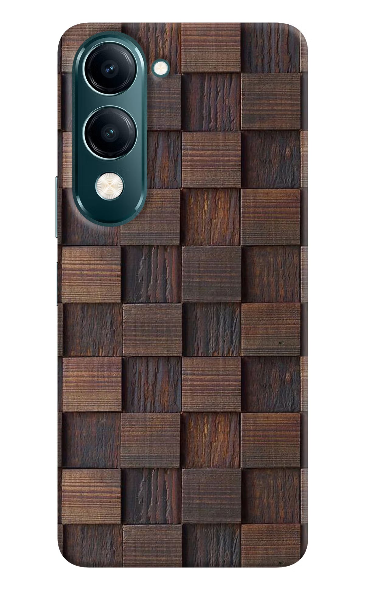 Wooden Cube Design Vivo Y19 5G Back Cover - Wooden Cube Design Vivo Y19 5G Back Cover Wooden Cube Design Vivo Y19 5G Back Cover