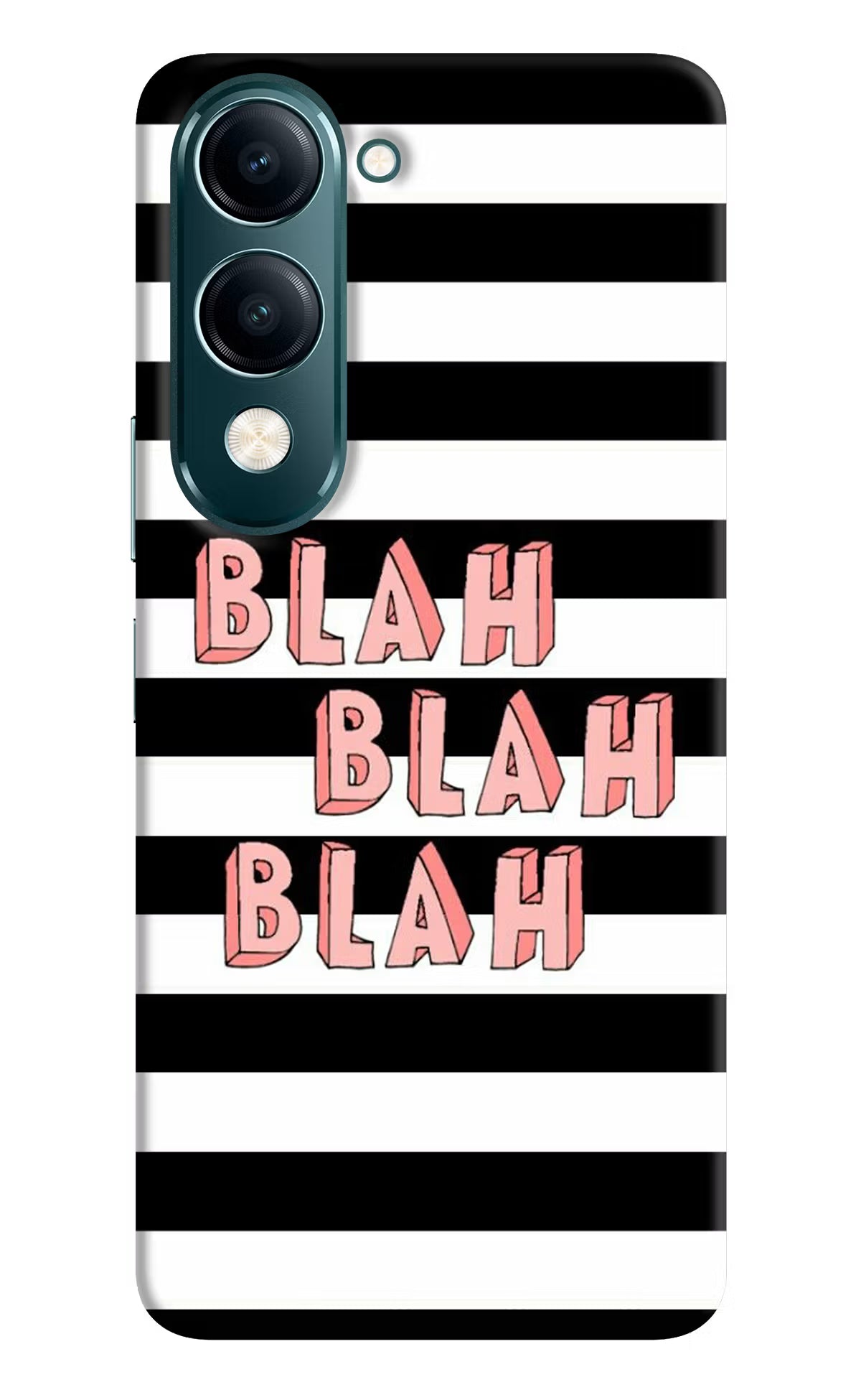 Blah Blah Blah Vivo Y19 5G Back Cover - Blah Blah Blah Vivo Y19 5G Back Cover Blah Blah Blah Vivo Y19 5G Back Cover