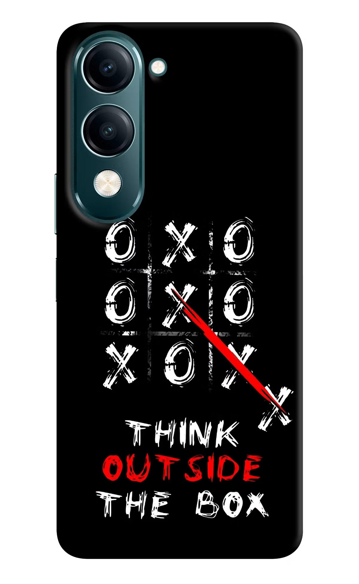 Think out of the BOX Vivo Y19 5G Back Cover - Think out of the BOX Vivo Y19 5G Back Cover Think out of the BOX Vivo Y19 5G Back Cover