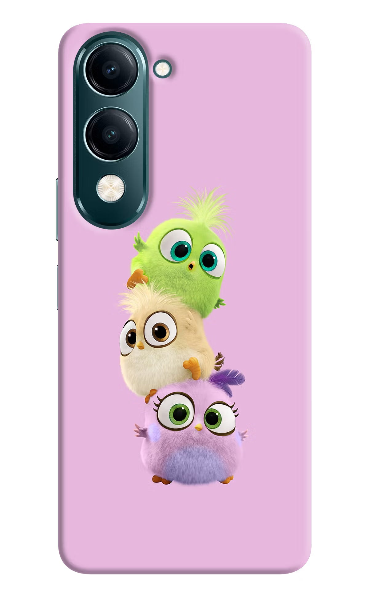 Cute Little Birds Vivo Y19 5G Back Cover - Cute Little Birds Vivo Y19 5G Back Cover Cute Little Birds Vivo Y19 5G Back Cover