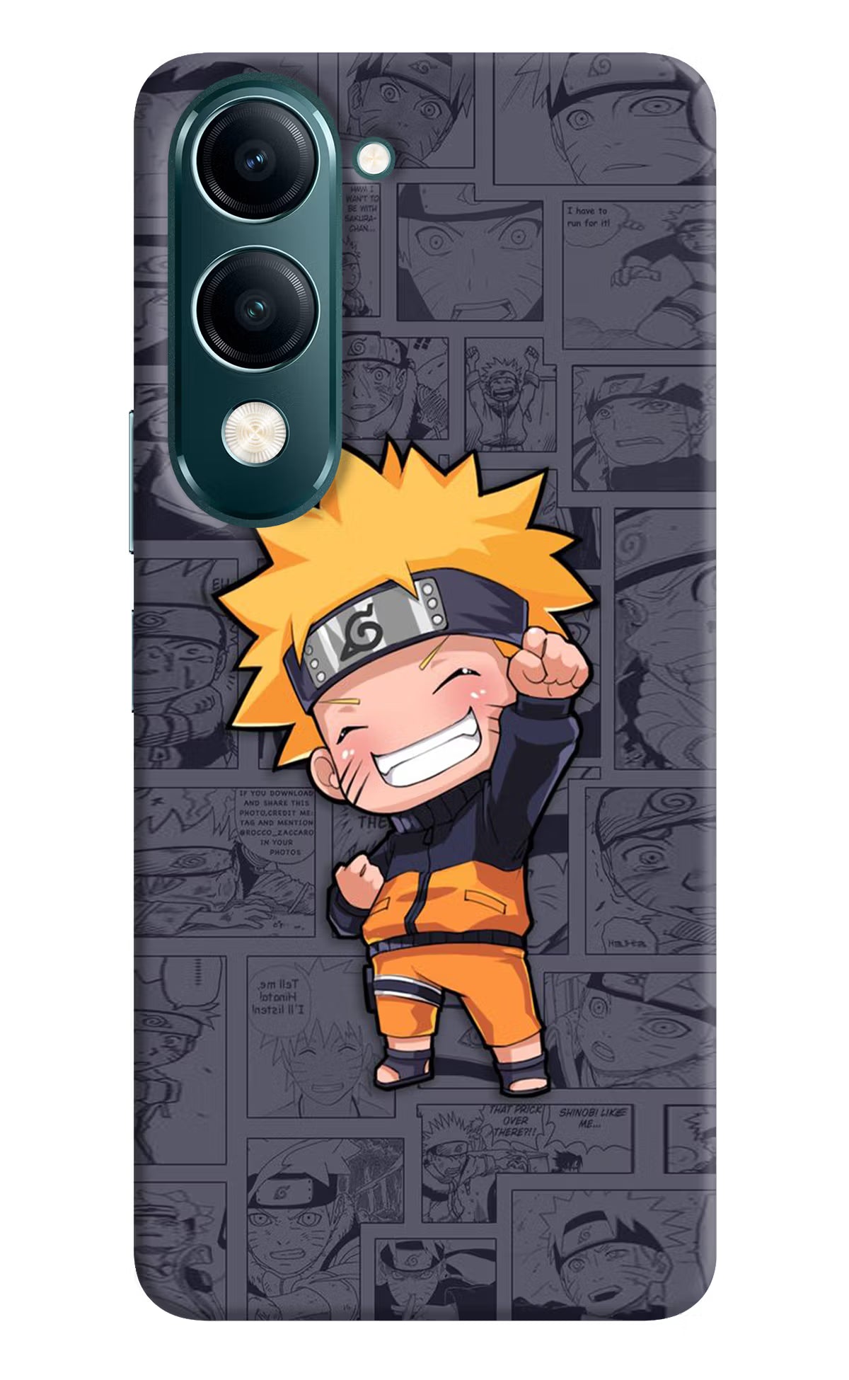 Chota Naruto Vivo Y19 5G Back Cover - Chota Naruto Vivo Y19 5G Back Cover Chota Naruto Vivo Y19 5G Back Cover