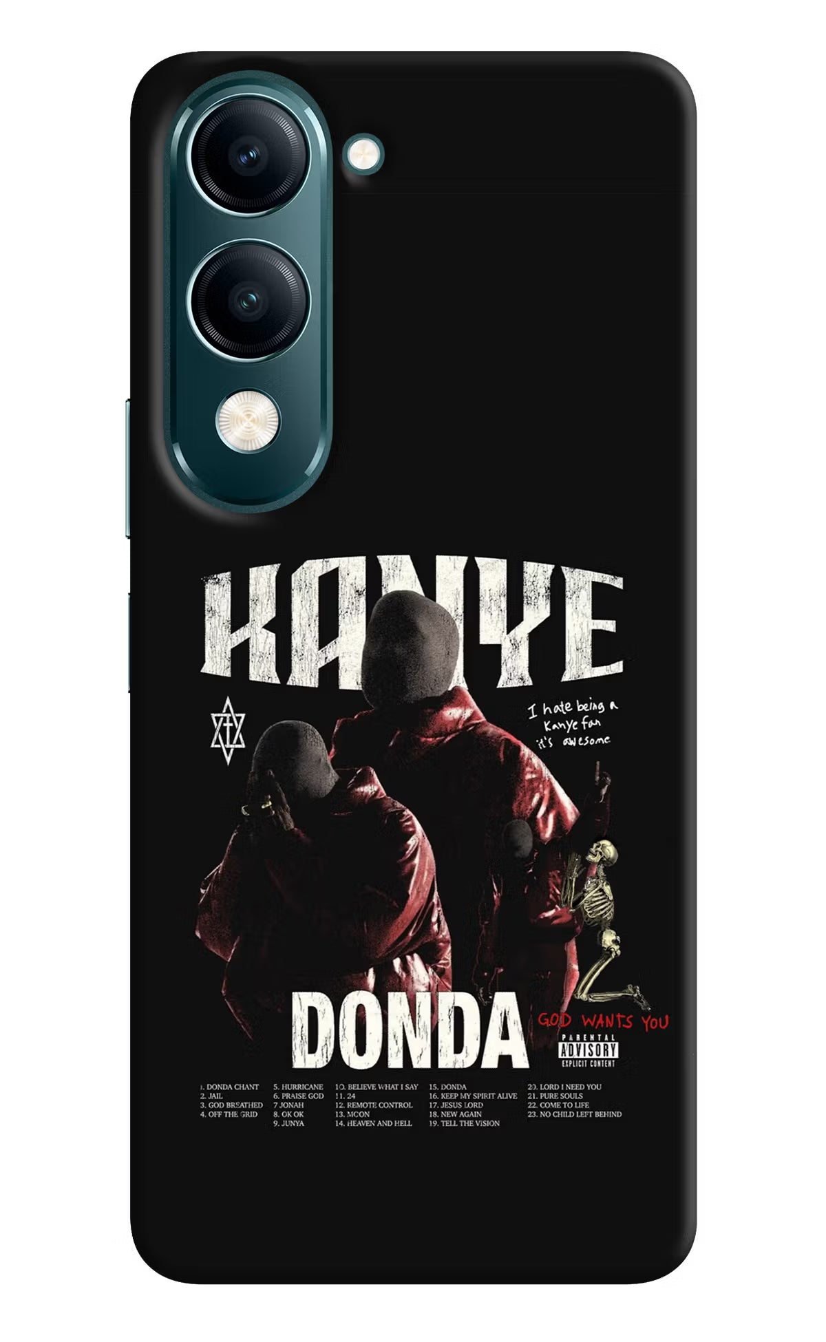 Donda Kanye West Vivo Y19 5G Back Cover - Donda Kanye West Vivo Y19 5G Back Cover Donda Kanye West Vivo Y19 5G Back Cover