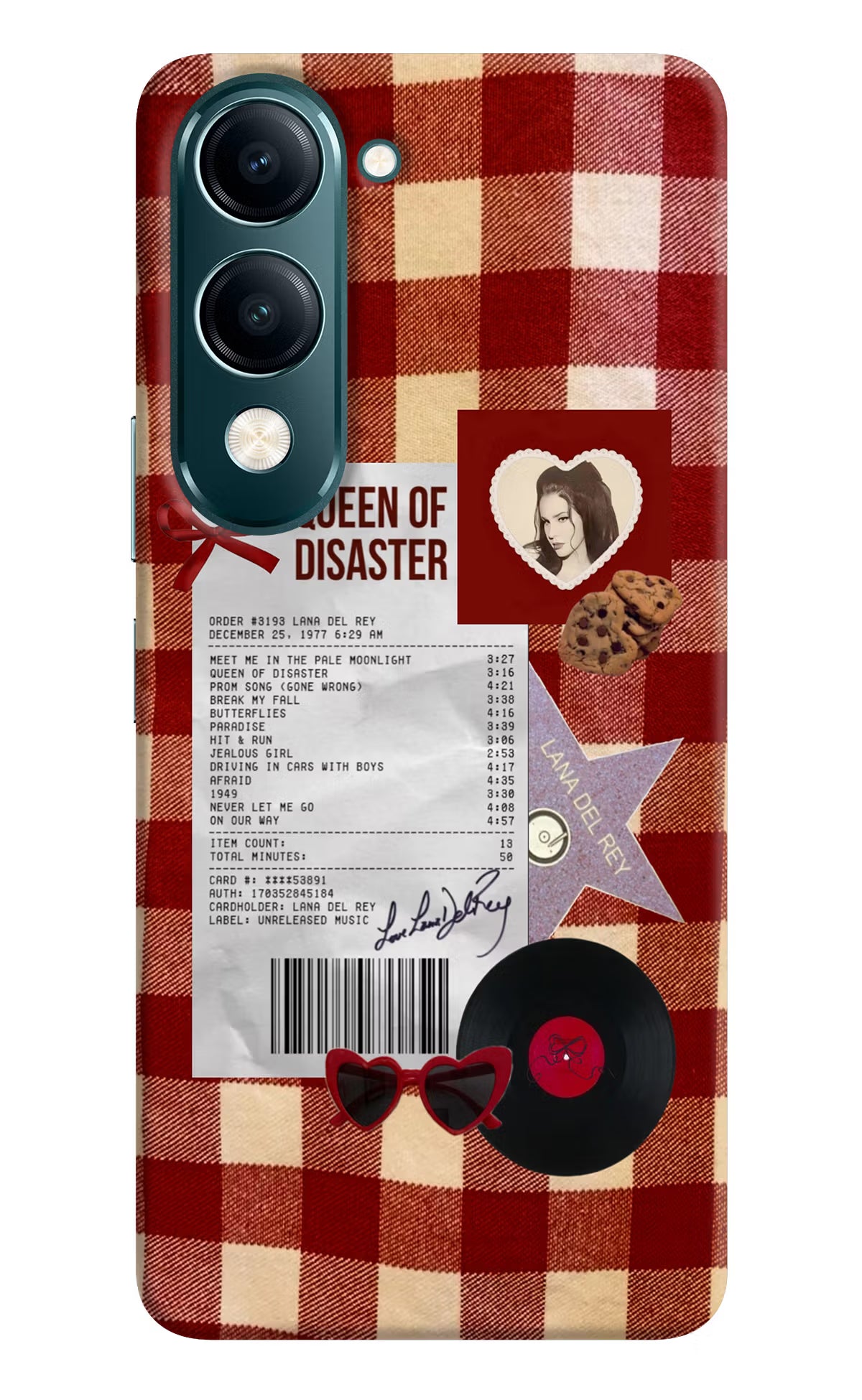 Queen of Disaster Vivo Y19 5G Back Cover - Queen of Disaster Vivo Y19 5G Back Cover Queen of Disaster Vivo Y19 5G Back Cover