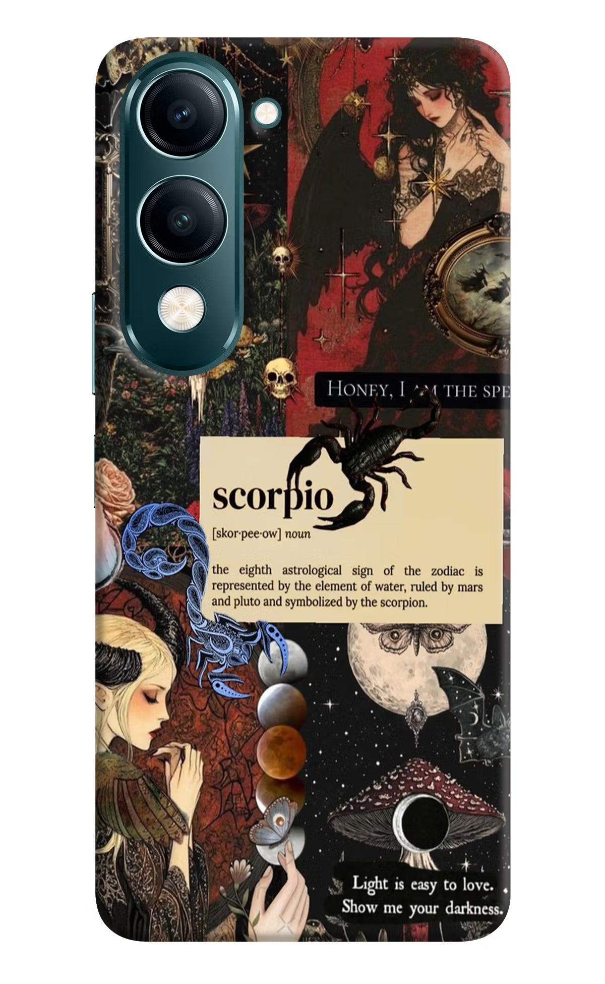 Scorpio Zodiac Vivo Y19 5G Back Cover - Scorpio Zodiac Vivo Y19 5G Back Cover Scorpio Zodiac Vivo Y19 5G Back Cover