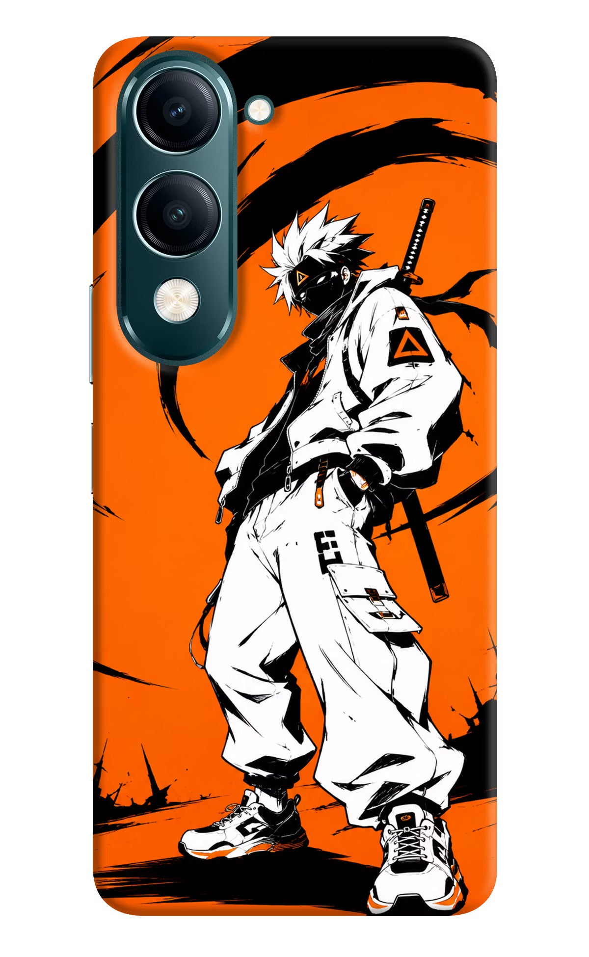 Street Samurai Vivo Y19 5G Back Cover - Street Samurai Vivo Y19 5G Hard Case Back Cover by Casekaro Street Samurai Vivo Y19 5G Hard Case Back Cover by Casekaro