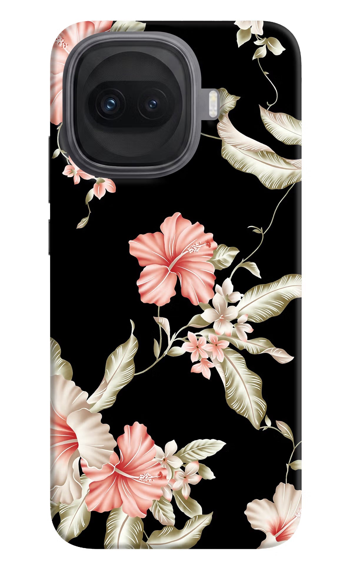 Flowers iQOO 15R 5G Back Cover - Flowers iQOO 15R 5G Hard Case Back Cover by Casekaro Flowers iQOO 15R 5G Hard Case Back Cover by Casekaro