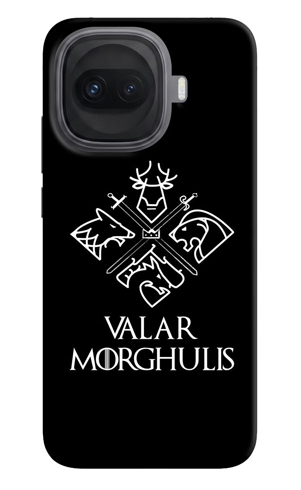 Valar Morghulis | Game Of Thrones iQOO 15R 5G Back Cover - Valar Morghulis | Game Of Thrones iQOO 15R 5G Hard Case Back Cover by Casekaro Valar Morghulis | Game Of Thrones iQOO 15R 5G Hard Case Back Cover by Casekaro