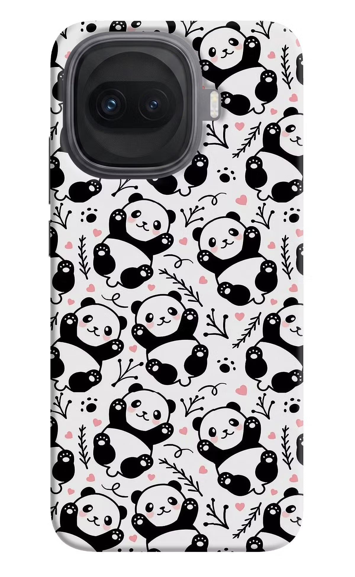Cute Panda iQOO 15R 5G Back Cover - Cute Panda iQOO 15R 5G Hard Case Back Cover by Casekaro Cute Panda iQOO 15R 5G Hard Case Back Cover by Casekaro