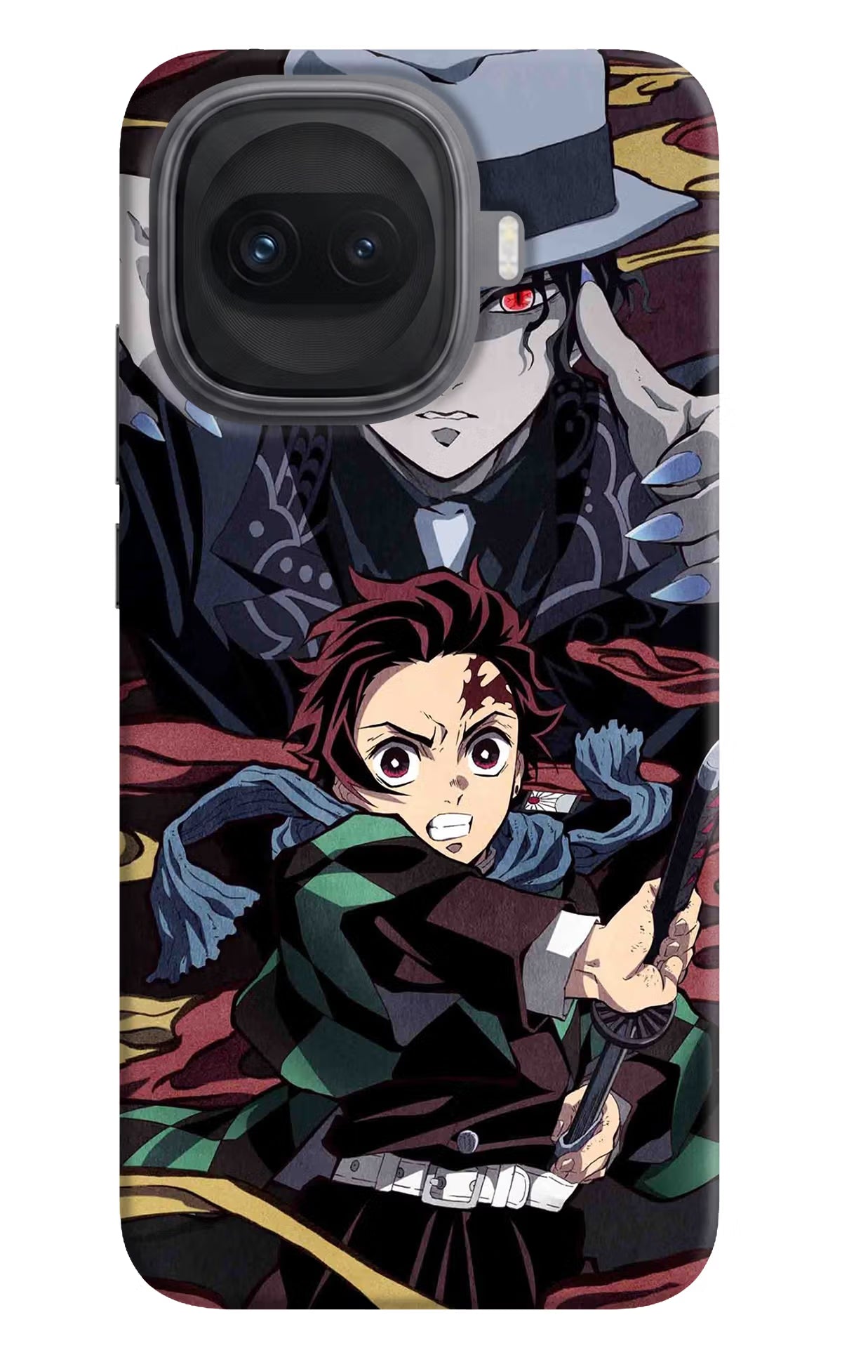 Demon Slayer iQOO 15R 5G Back Cover - Demon Slayer iQOO 15R 5G Hard Case Back Cover by Casekaro Demon Slayer iQOO 15R 5G Hard Case Back Cover by Casekaro