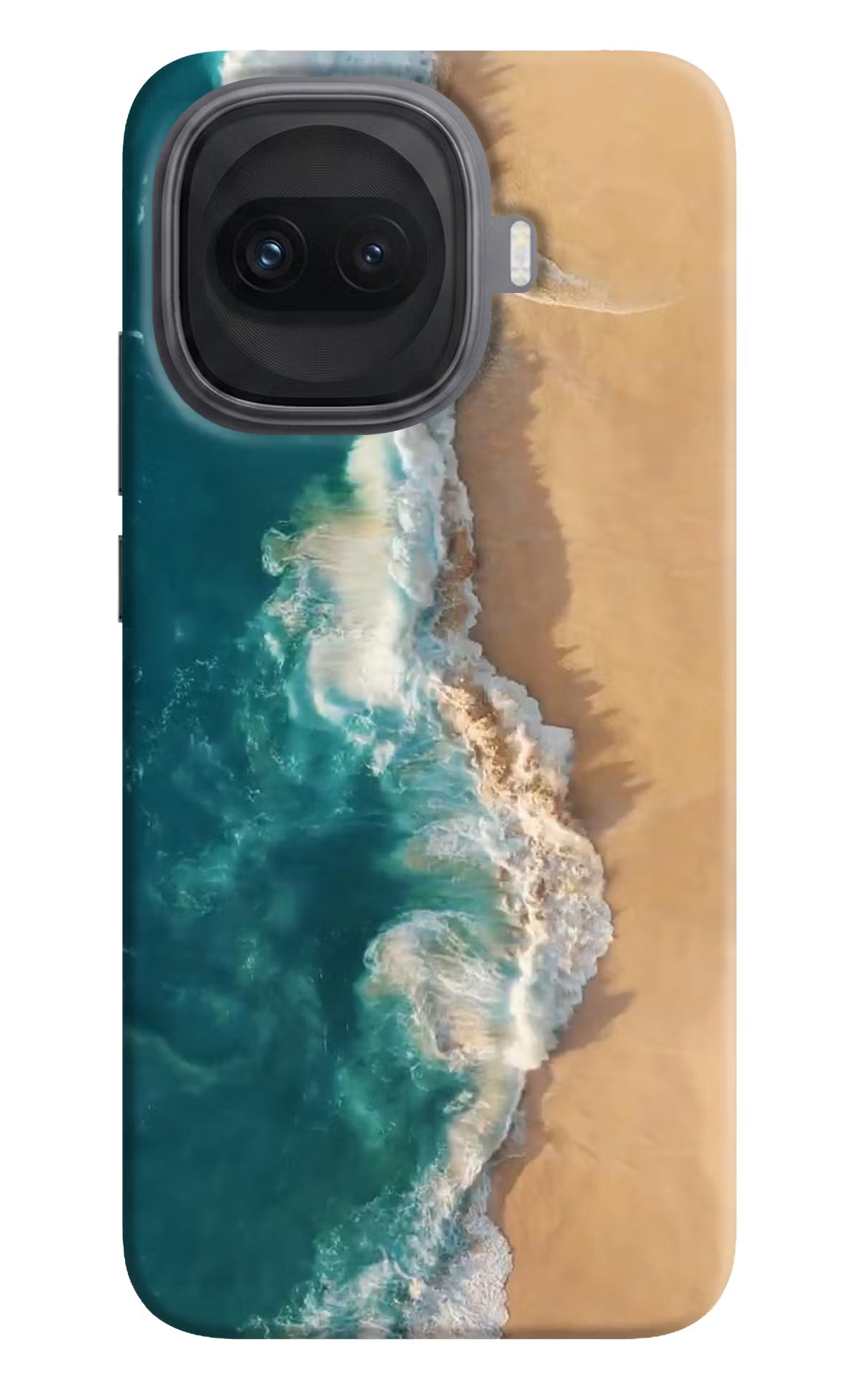 Ocean Beach iQOO 15R 5G Back Cover - Ocean Beach iQOO 15R 5G Hard Case Back Cover by Casekaro Ocean Beach iQOO 15R 5G Hard Case Back Cover by Casekaro