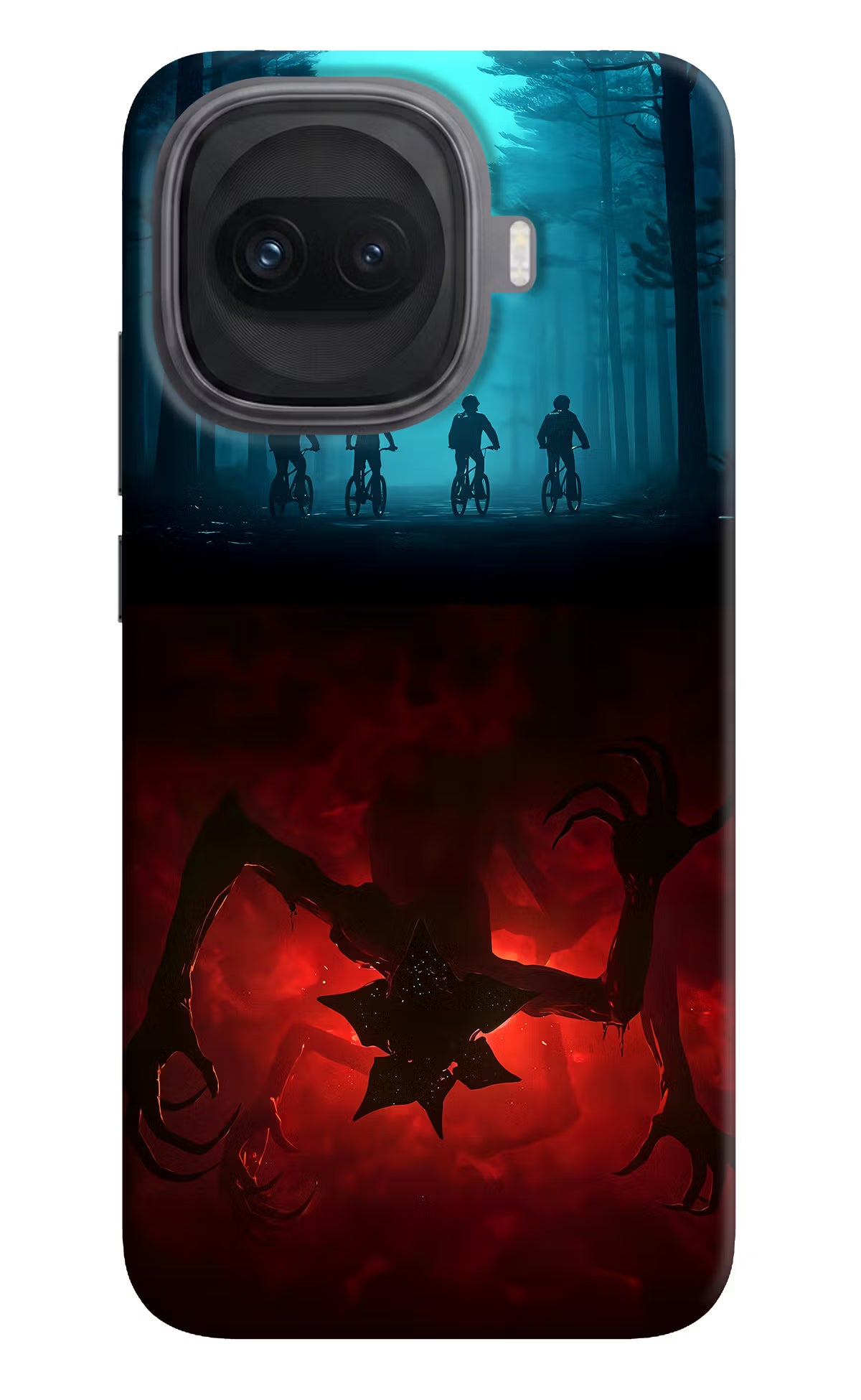 Ordinary Things Downside Up iQOO 15R 5G Back Cover - Ordinary Things Downside Up iQOO 15R 5G Hard Case Back Cover by Casekaro Ordinary Things Downside Up iQOO 15R 5G Hard Case Back Cover by Casekaro