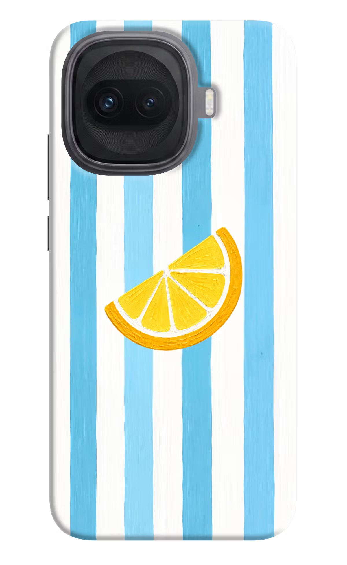 Summer Lemon iQOO 15R 5G Back Cover - Summer Lemon iQOO 15R 5G Hard Case Back Cover by Casekaro Summer Lemon iQOO 15R 5G Hard Case Back Cover by Casekaro