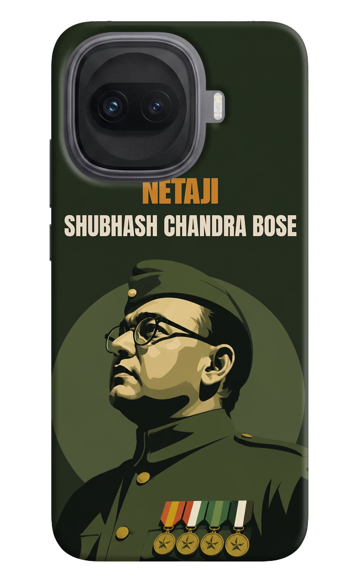 Netaji Legacy iQOO 15R 5G Back Cover - Netaji Legacy iQOO 15R 5G Back Cover Netaji Legacy iQOO 15R 5G Back Cover